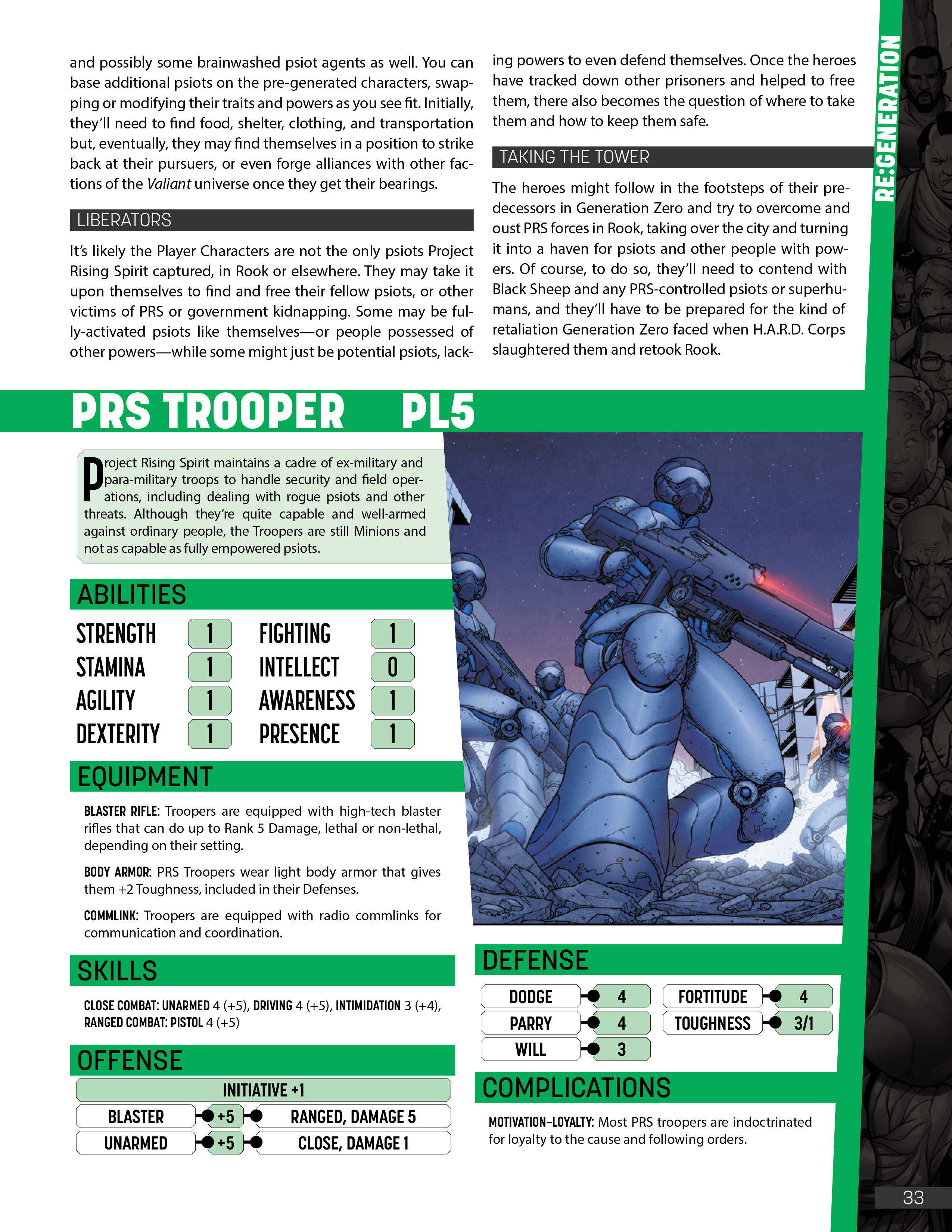 Read online The Valiant Adventures RPG Quickstart comic -  Issue # Full - 34