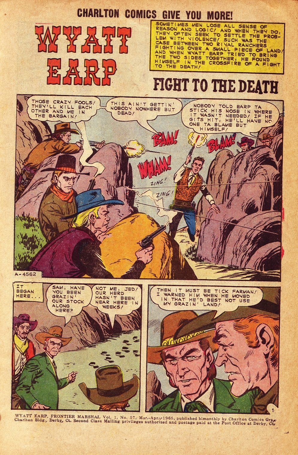 Wyatt Earp Frontier Marshal issue 57 - Page 3