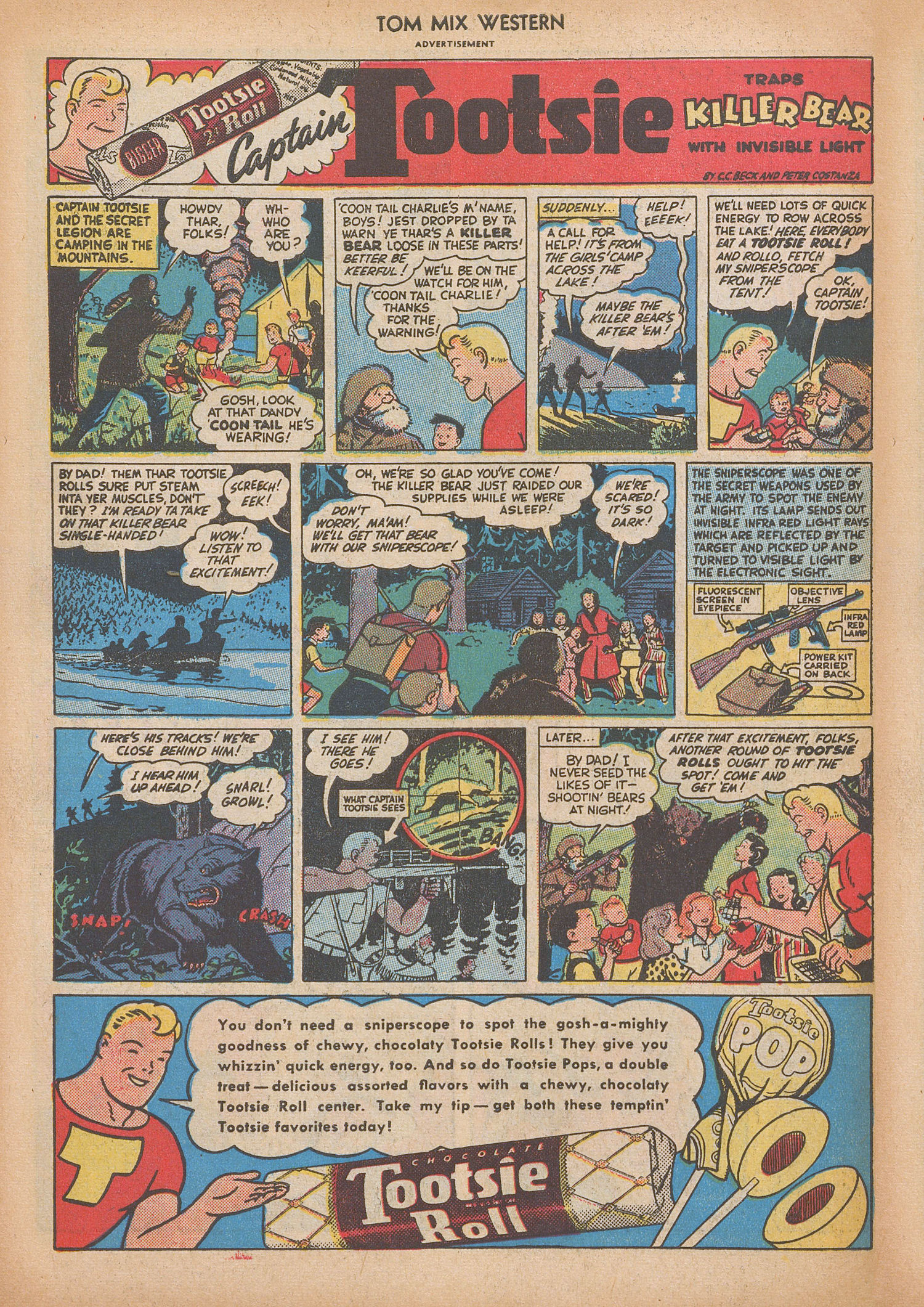 Read online Tom Mix Western (1948) comic -  Issue #10 - 50