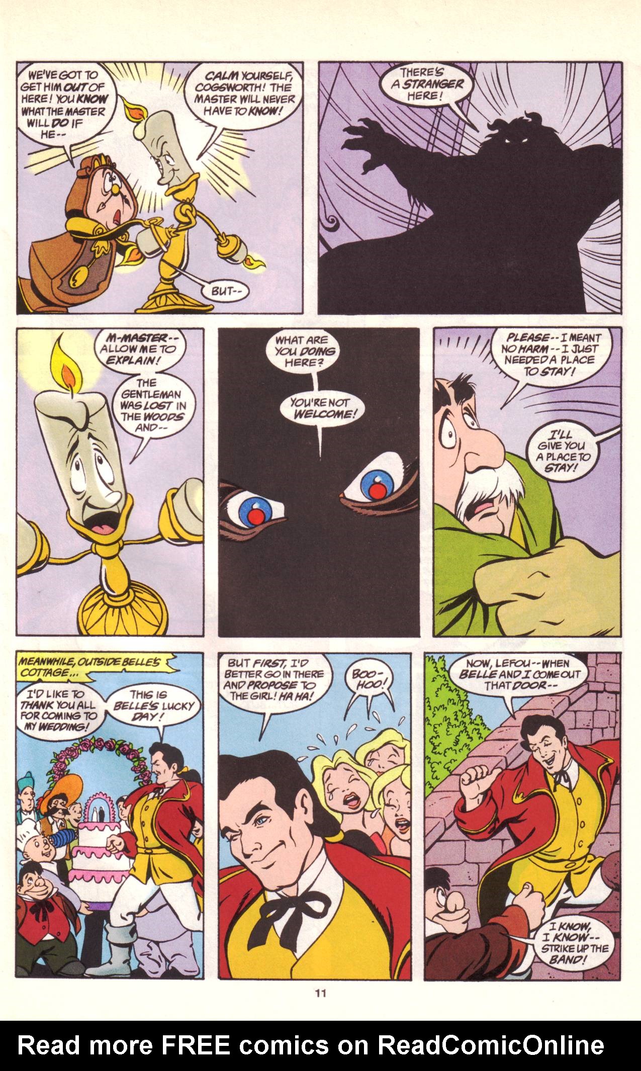 Read online Disney's Beauty and The Beast (1991) comic -  Issue # Full - 13