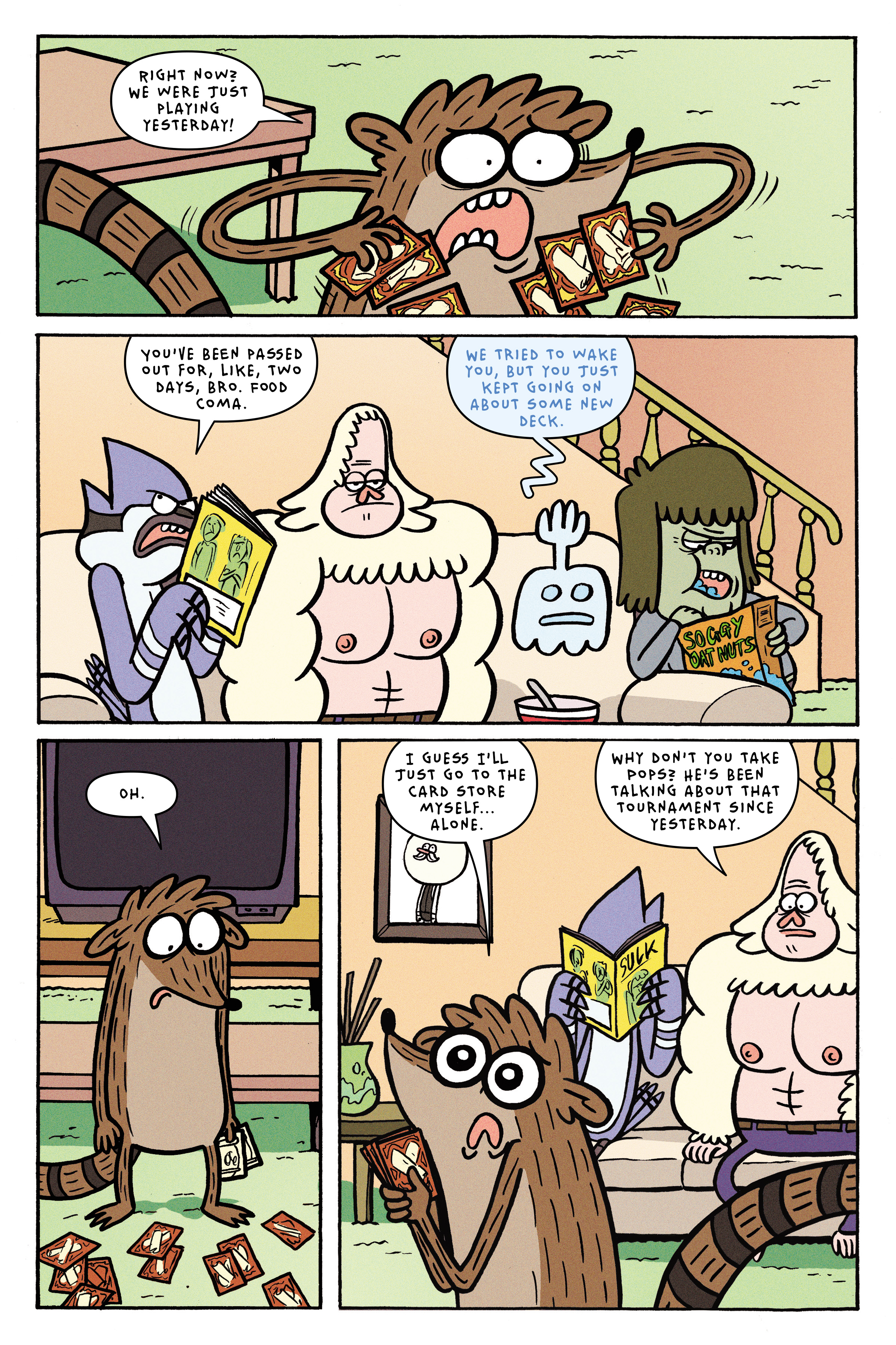 Read online Regular Show: The Meatening comic -  Issue # TPB - 52
