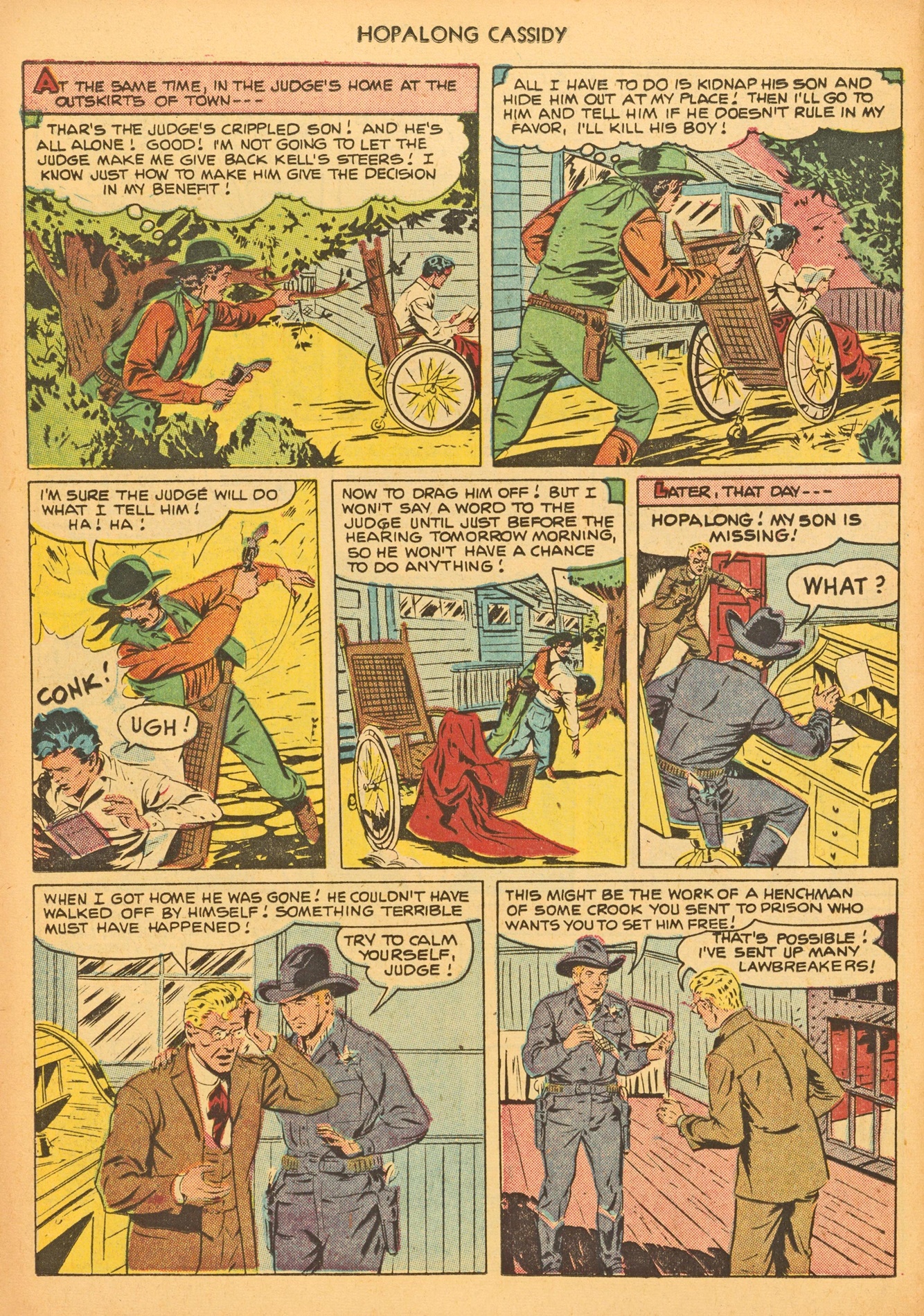 Read online Hopalong Cassidy comic -  Issue #62 - 26