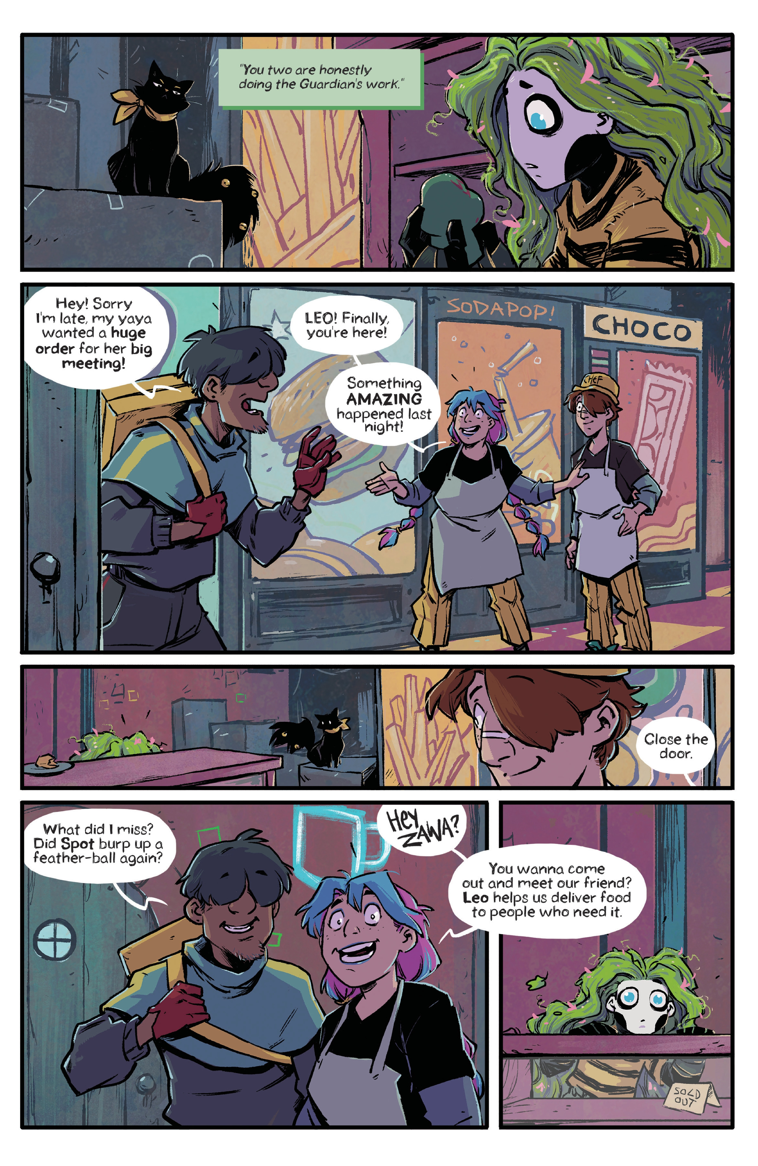 Read online Zawa   The Belly of the Beast comic -  Issue #3 - 10