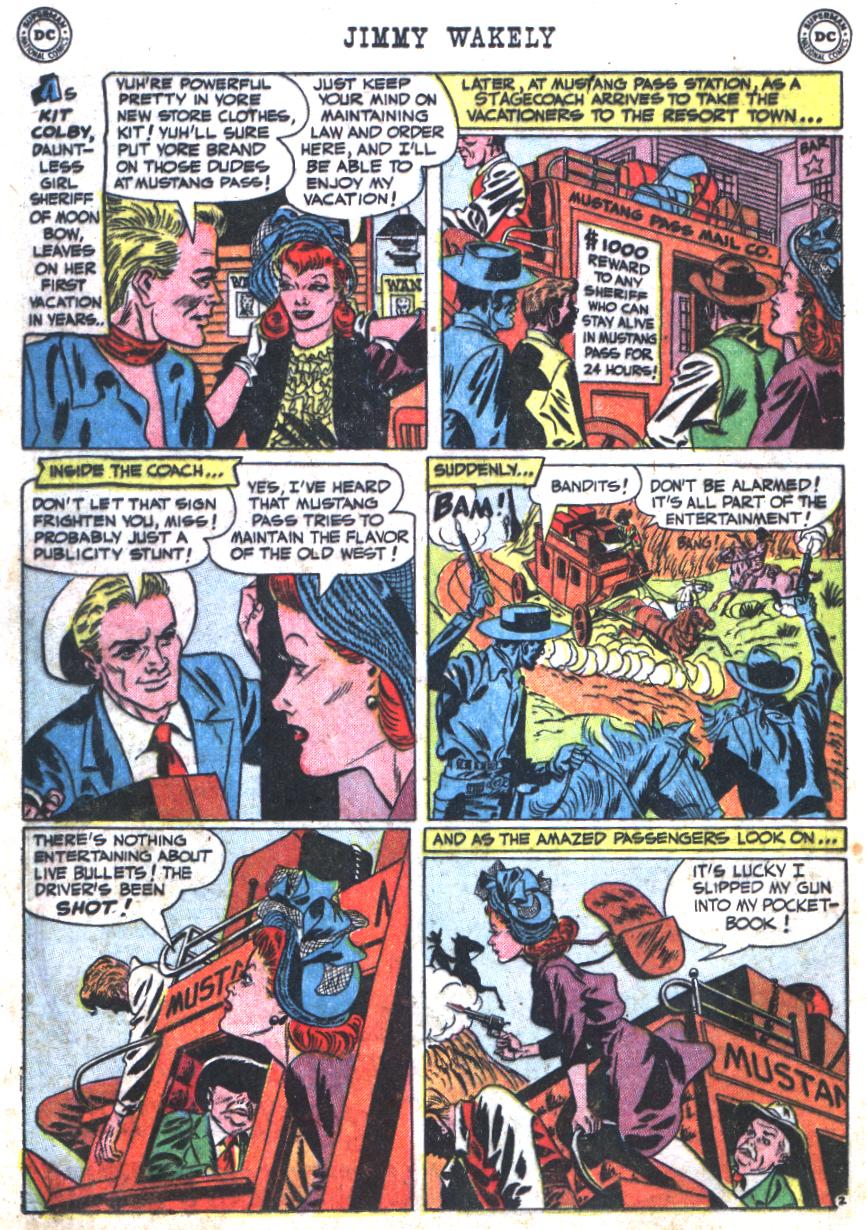Read online Jimmy Wakely comic -  Issue #12 - 28