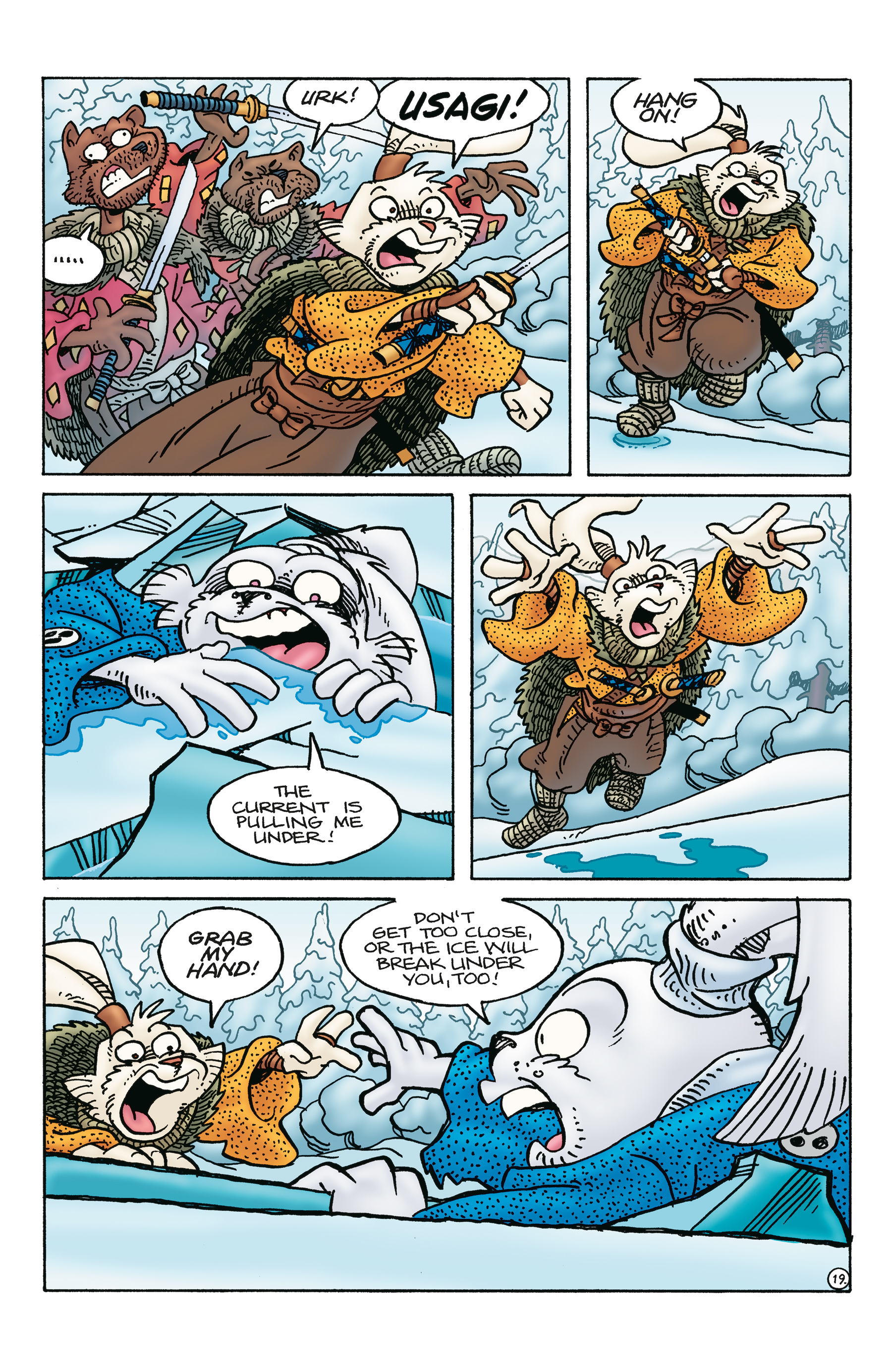 Read online Usagi Yojimbo: Ice and Snow comic -  Issue #4 - 21