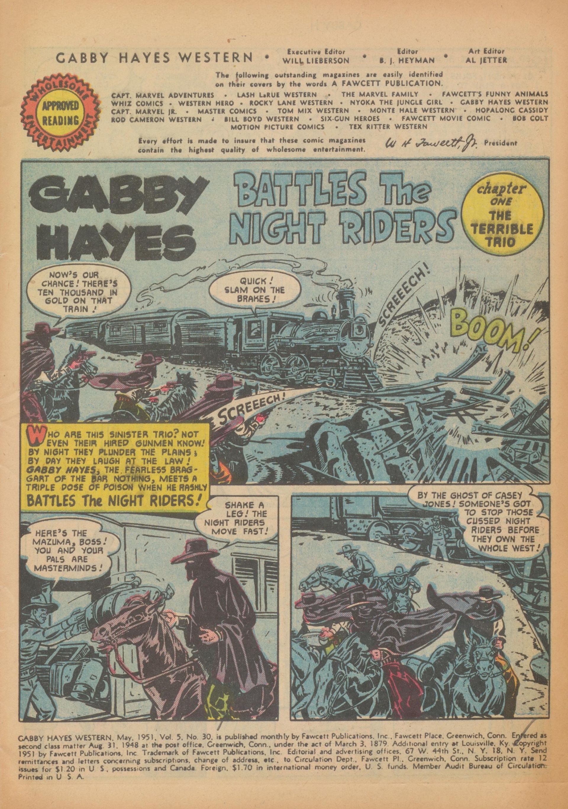Read online Gabby Hayes Western comic -  Issue #30 - 3