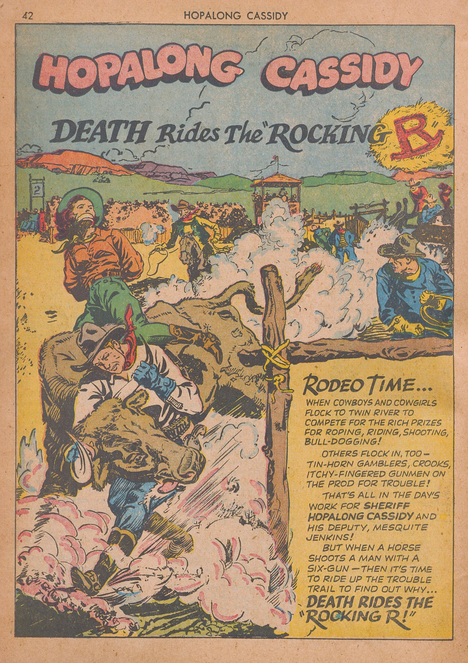 Read online Hopalong Cassidy comic -  Issue #1 - 41