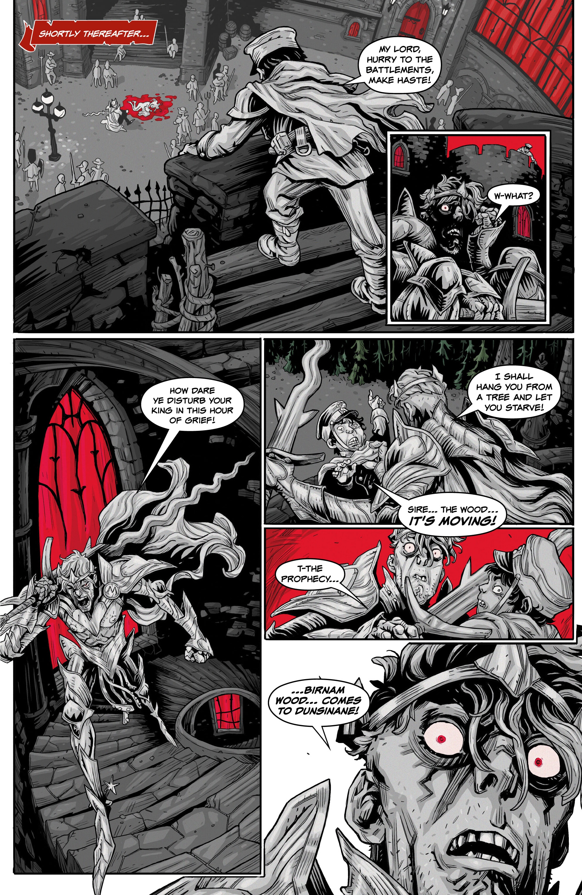 Read online Macbeth: A Tale of Horror comic -  Issue # TPB - 74