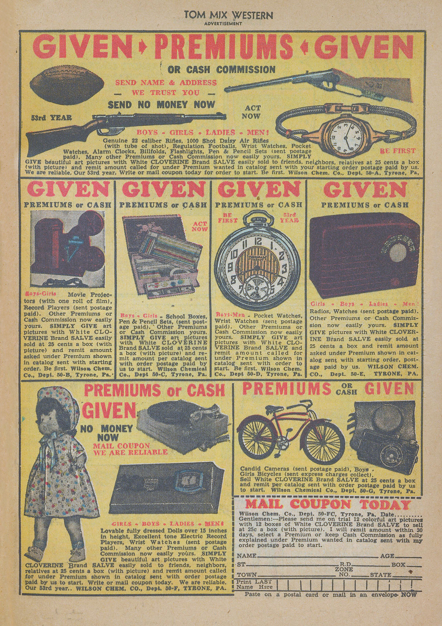 Read online Tom Mix Western (1948) comic -  Issue #12 - 49