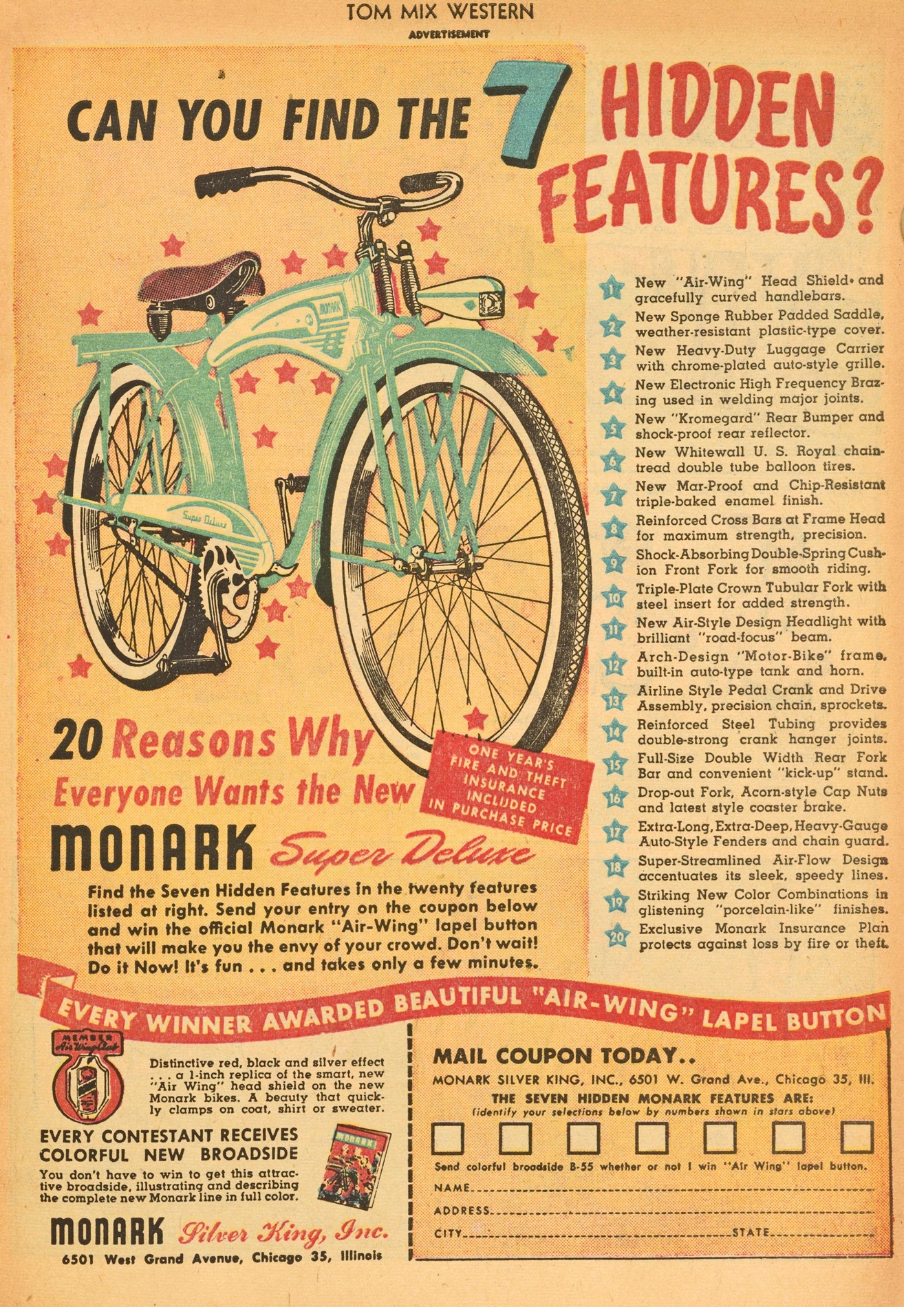 Read online Tom Mix Western (1948) comic -  Issue #8 - 33