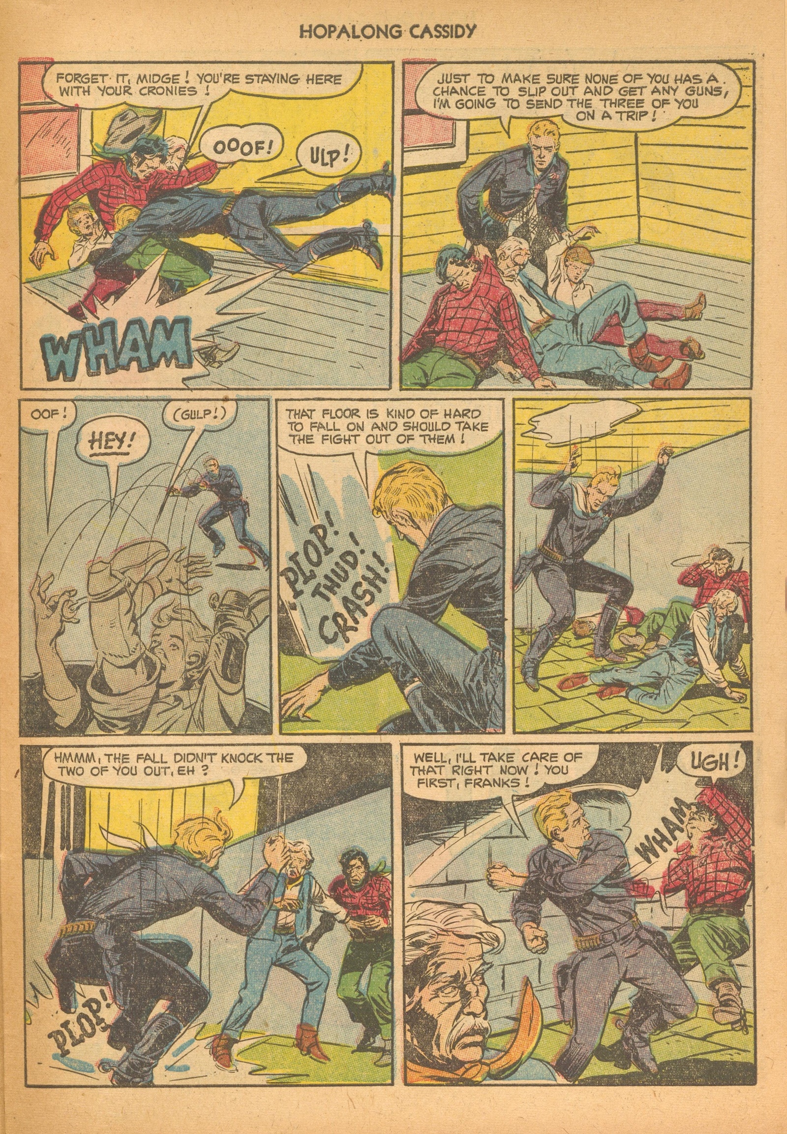 Read online Hopalong Cassidy comic -  Issue #81 - 31
