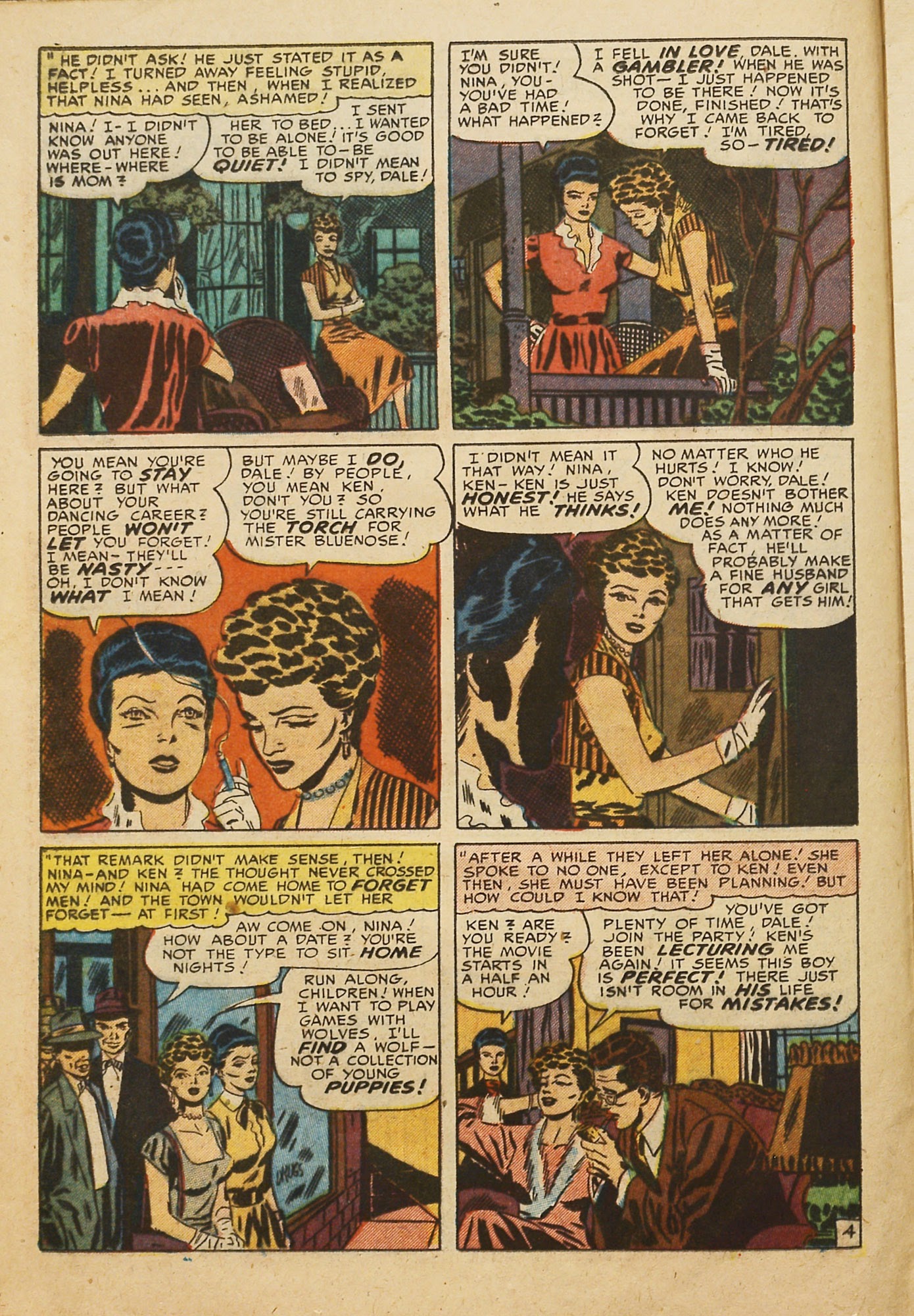 Read online Young Love (1949) comic -  Issue #42 - 16