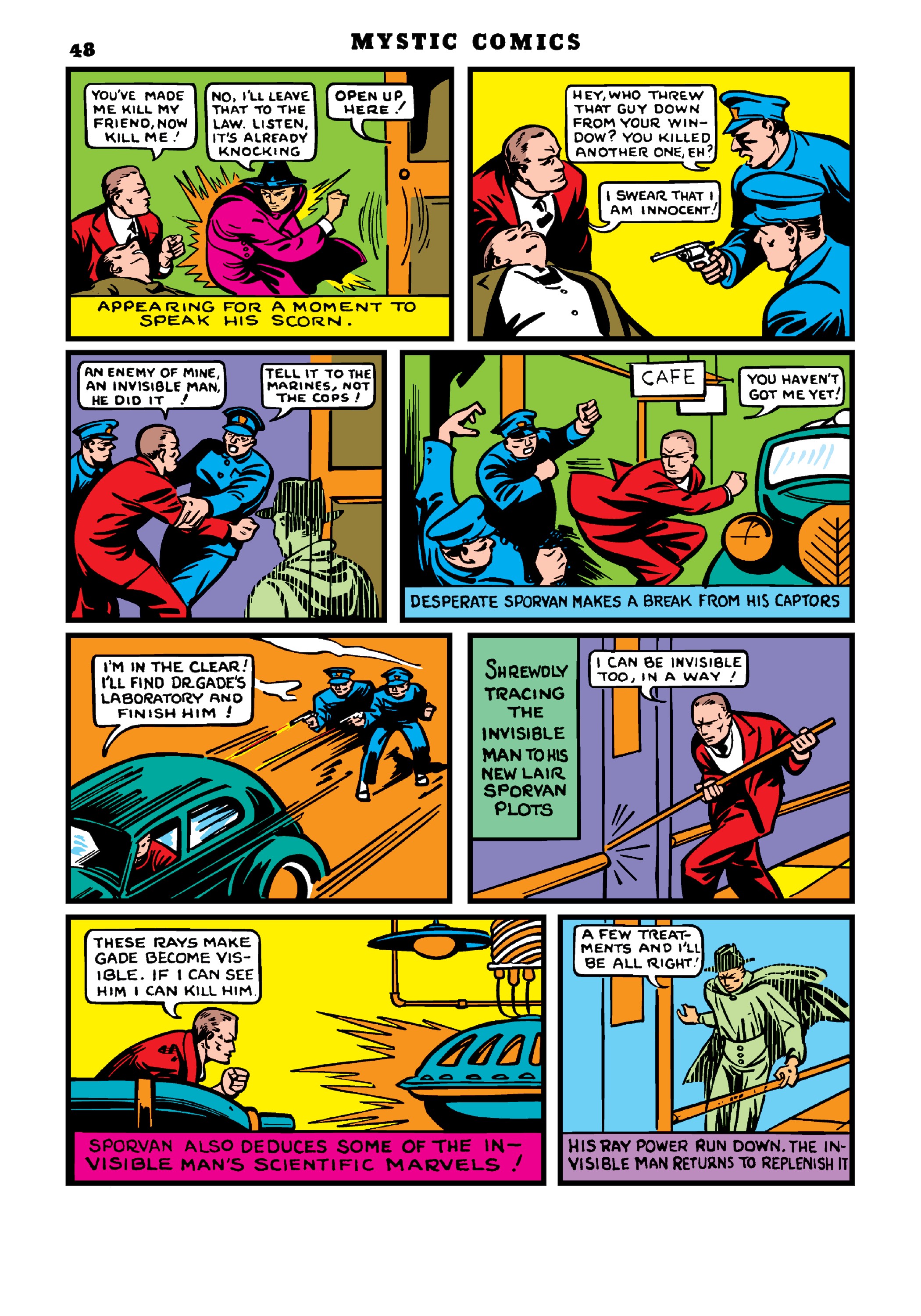 Read online Mystic Comics comic -  Issue # (1940) _Marvel Masterworks - Golden Age  (Part 2) - 23