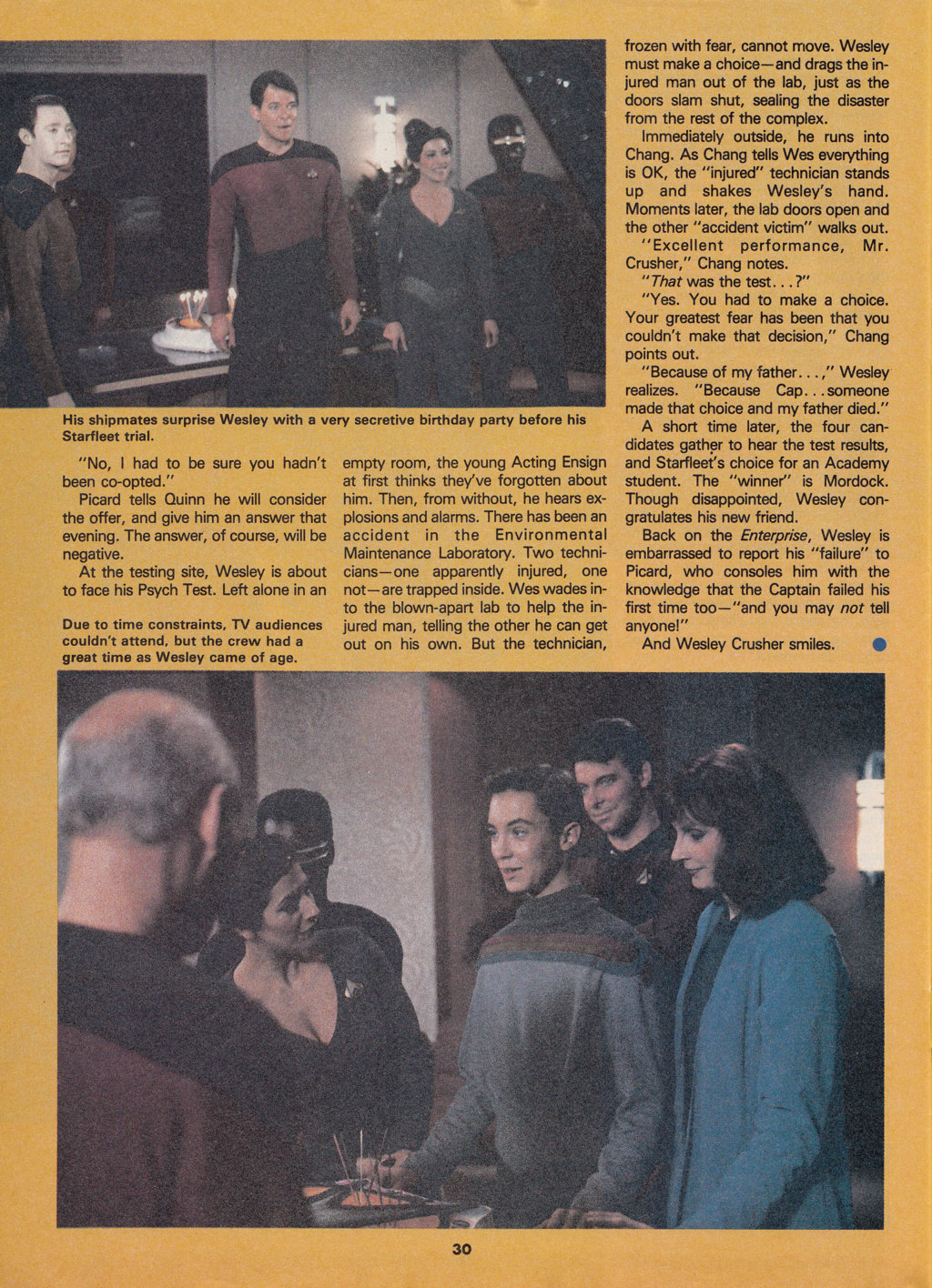 Read online Star Trek The Next Generation (1990) comic -  Issue #3 - 30
