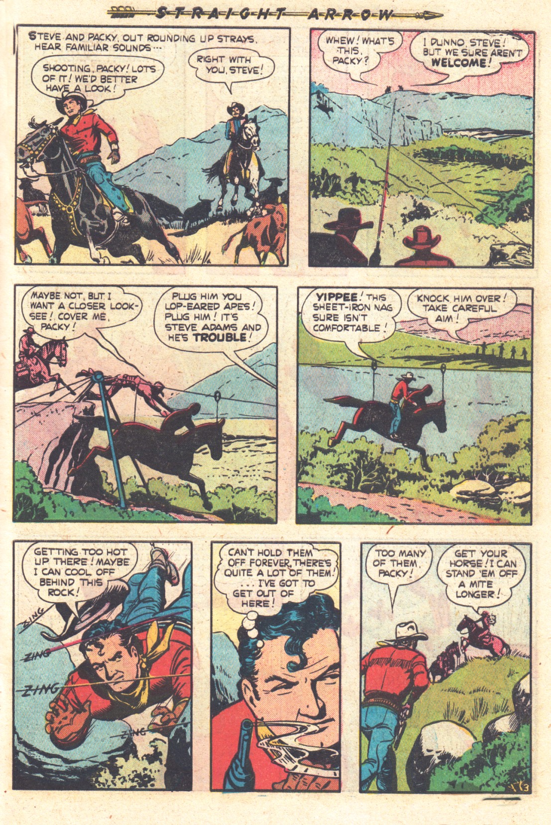 Read online Straight Arrow comic -  Issue #18 - 5