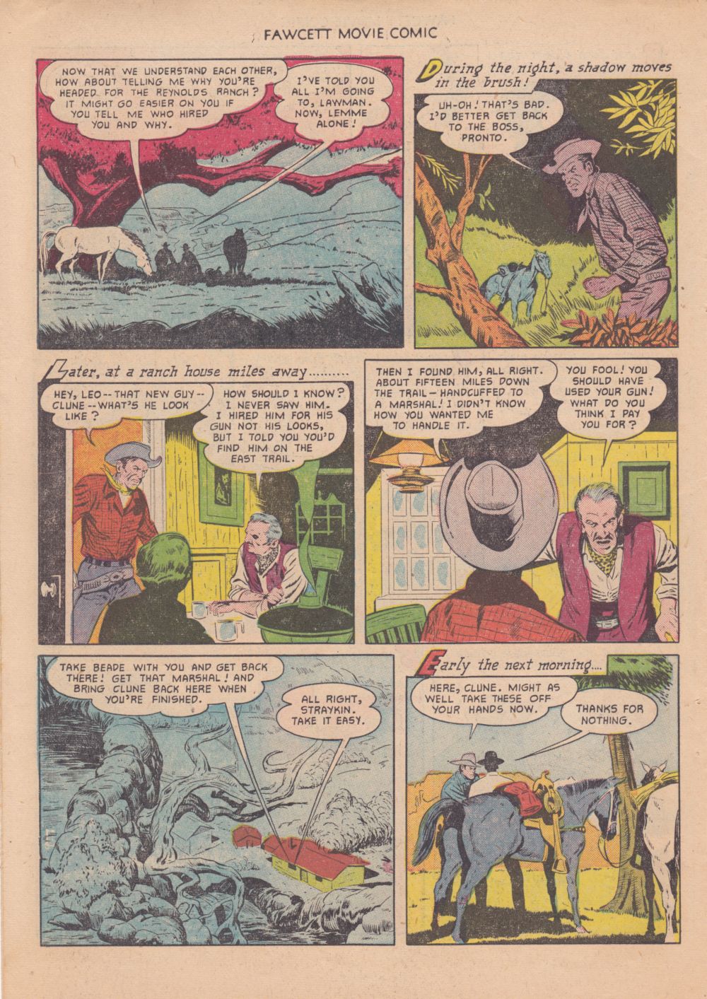 Read online Fawcett Movie Comic comic -  Issue #12 - 10