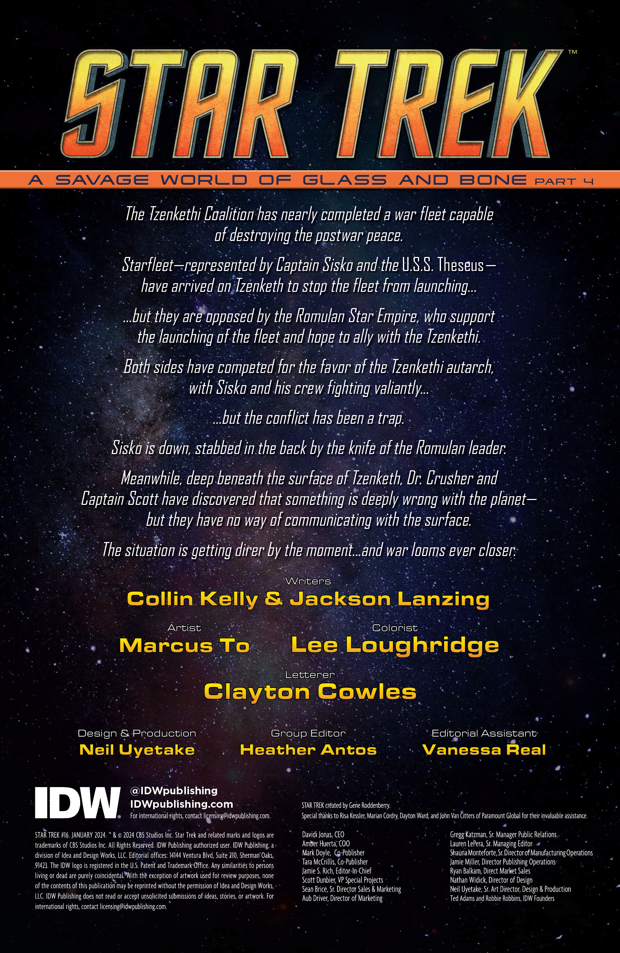 Read online Star Trek (2022) comic -  Issue #16 - 2