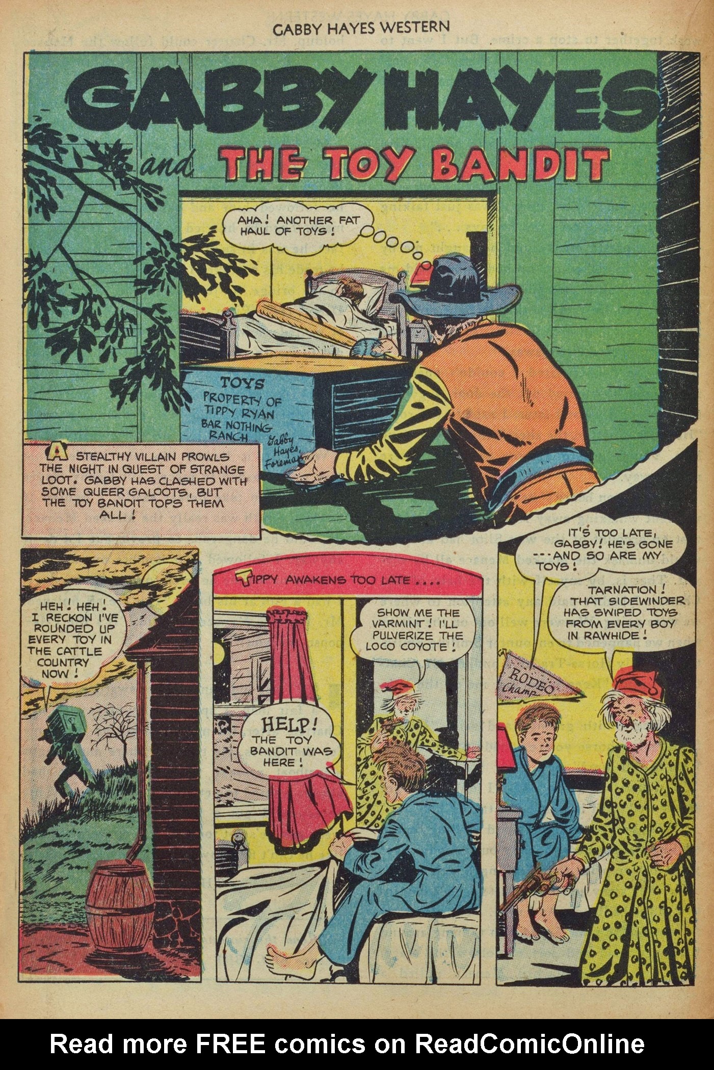 Read online Gabby Hayes Western comic -  Issue #44 - 14