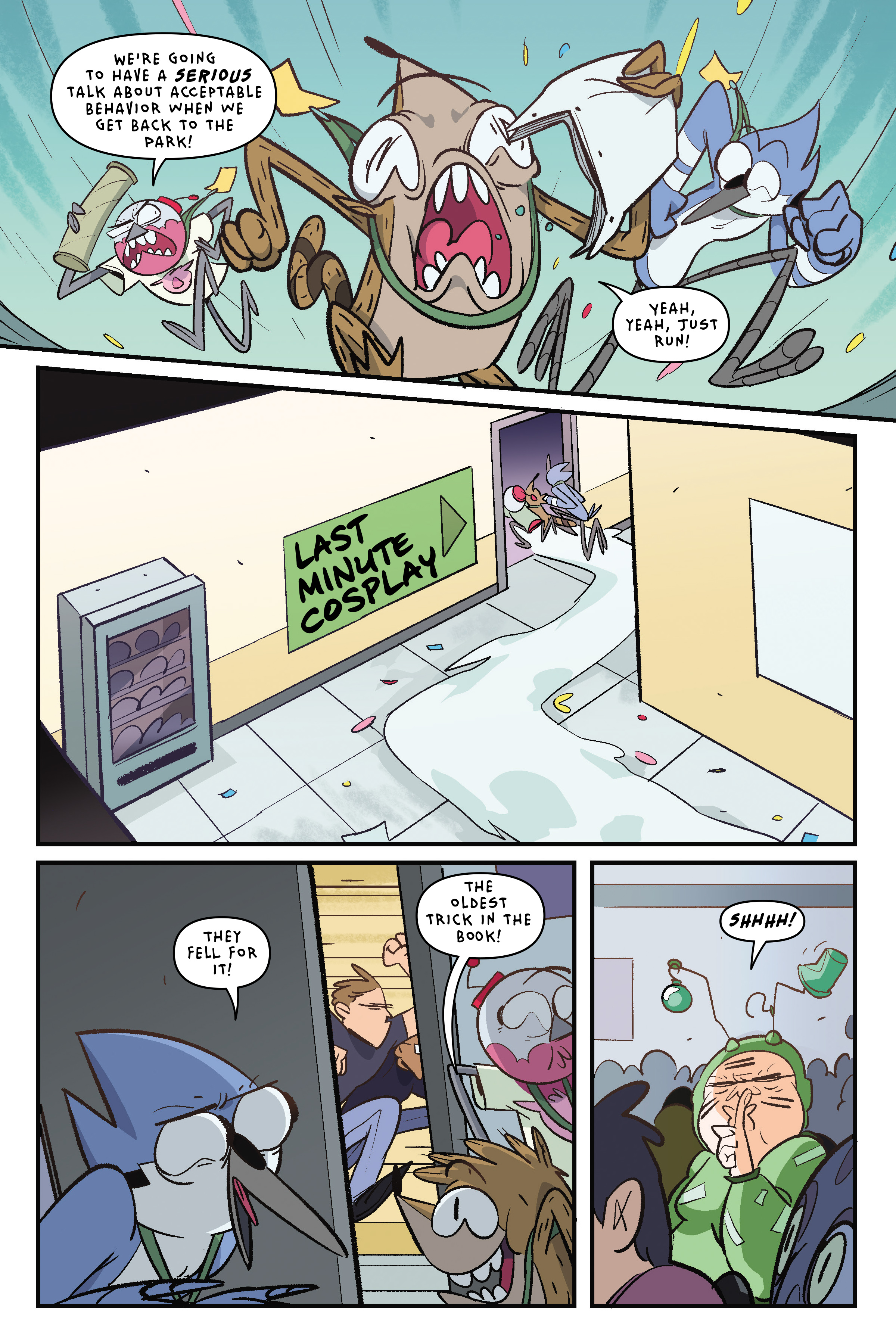 Read online Regular Show: Comic Conned comic -  Issue # TPB - 113