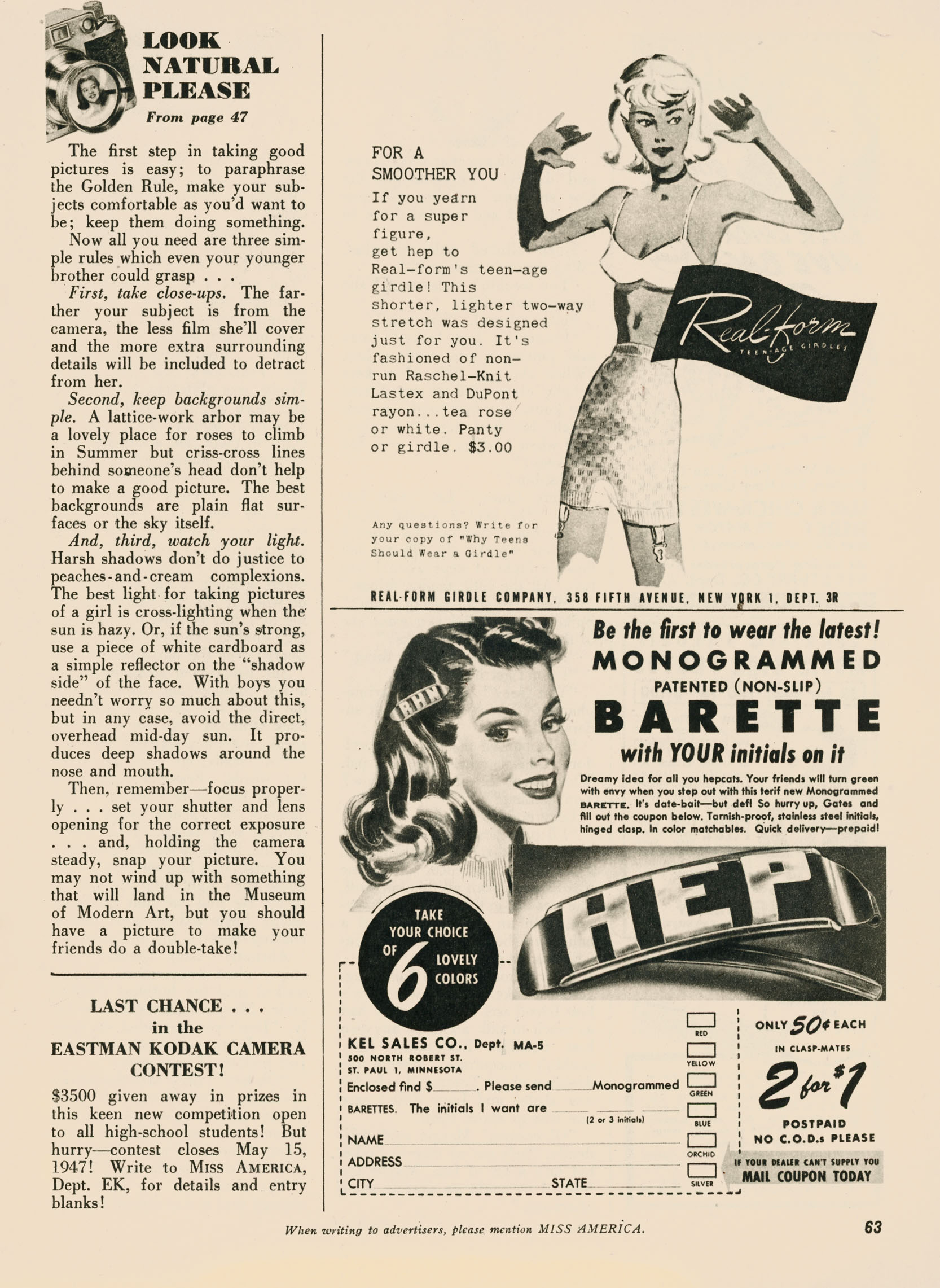 Read online Miss America Magazine comic -  Issue #31 - 52
