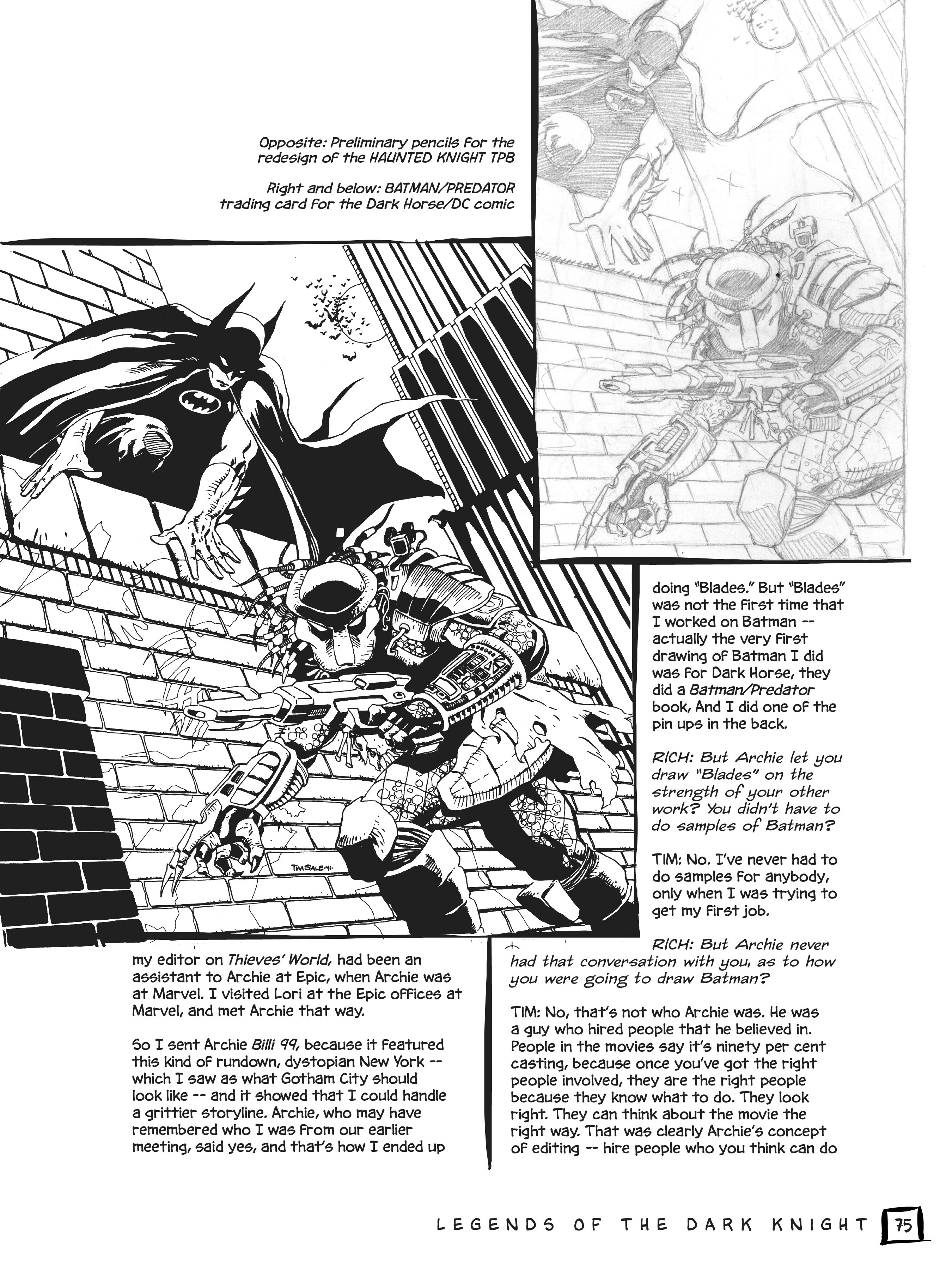 Read online Drawing Heroes in the Backyard: Tim Sale Black and White, Revised and Expanded comic -  Issue # TPB (Part 1) - 64