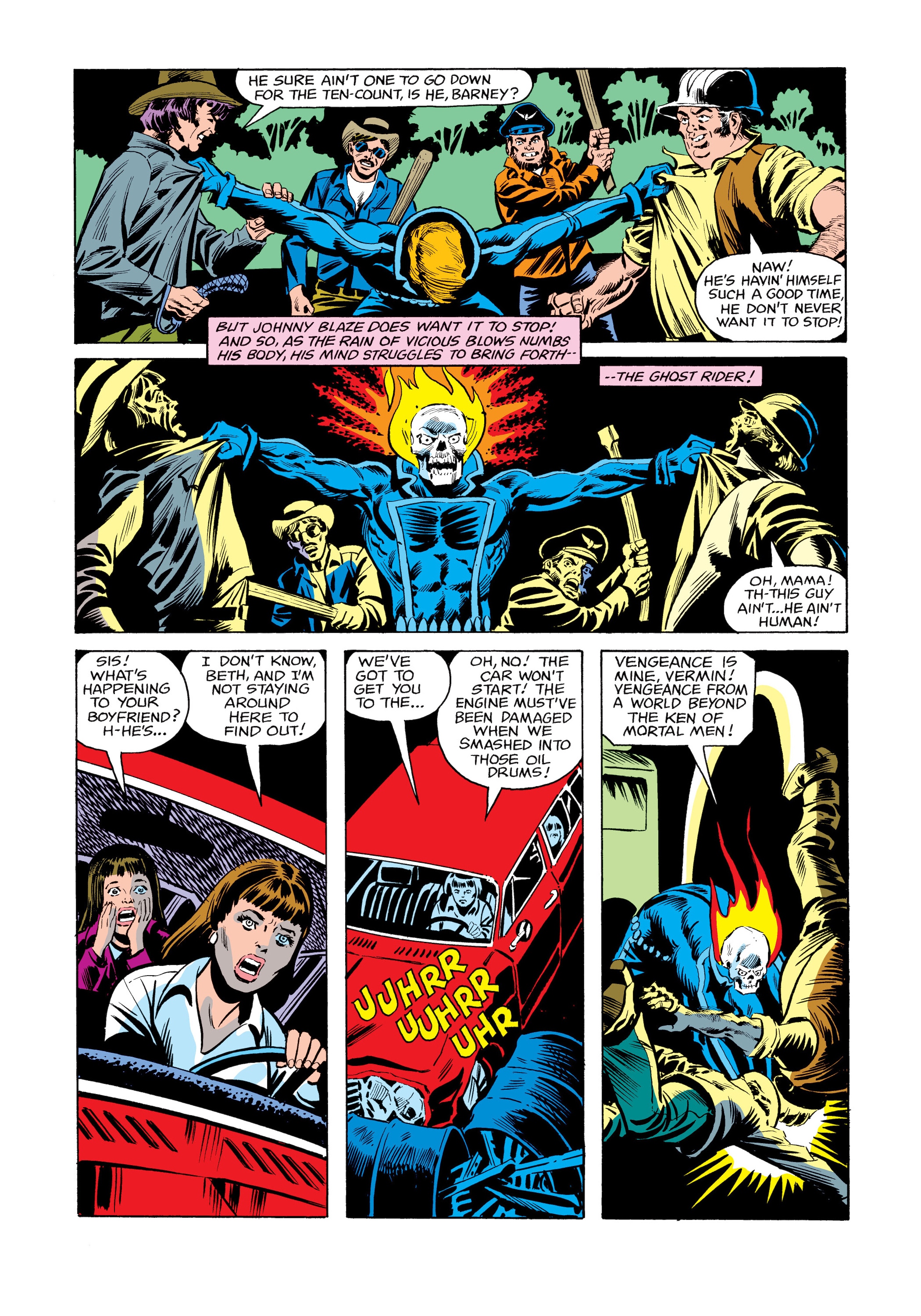 Read online Marvel Masterworks: Ghost Rider comic -  Issue # TPB 4 (Part 1) - 22