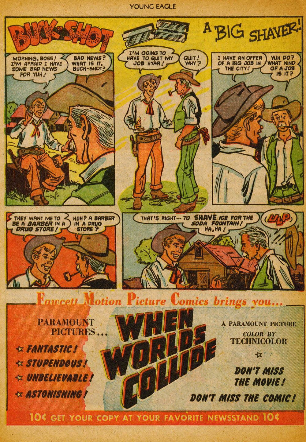 Read online Young Eagle comic -  Issue #10 - 22