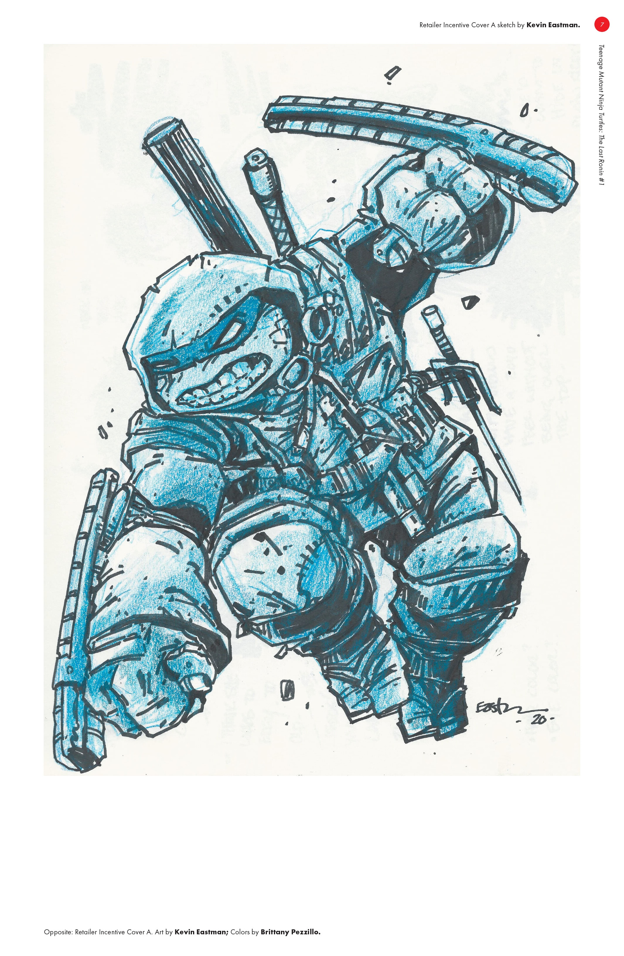Read online Teenage Mutant Ninja Turtles: The Last Ronin - The Covers comic -  Issue # TPB (Part 1) - 7