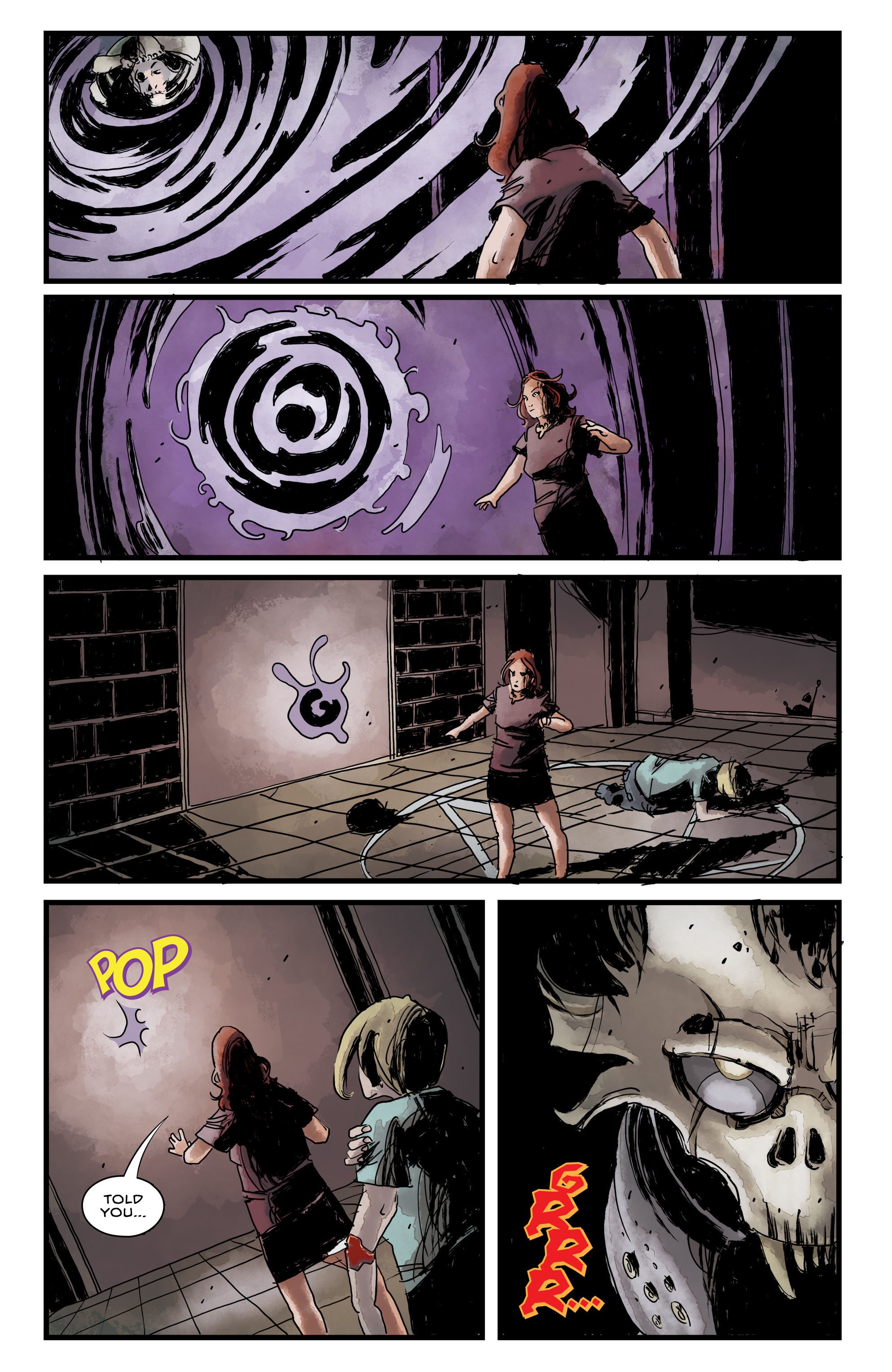 Read online The Case of the Bleeding Wall comic -  Issue #4 - 21