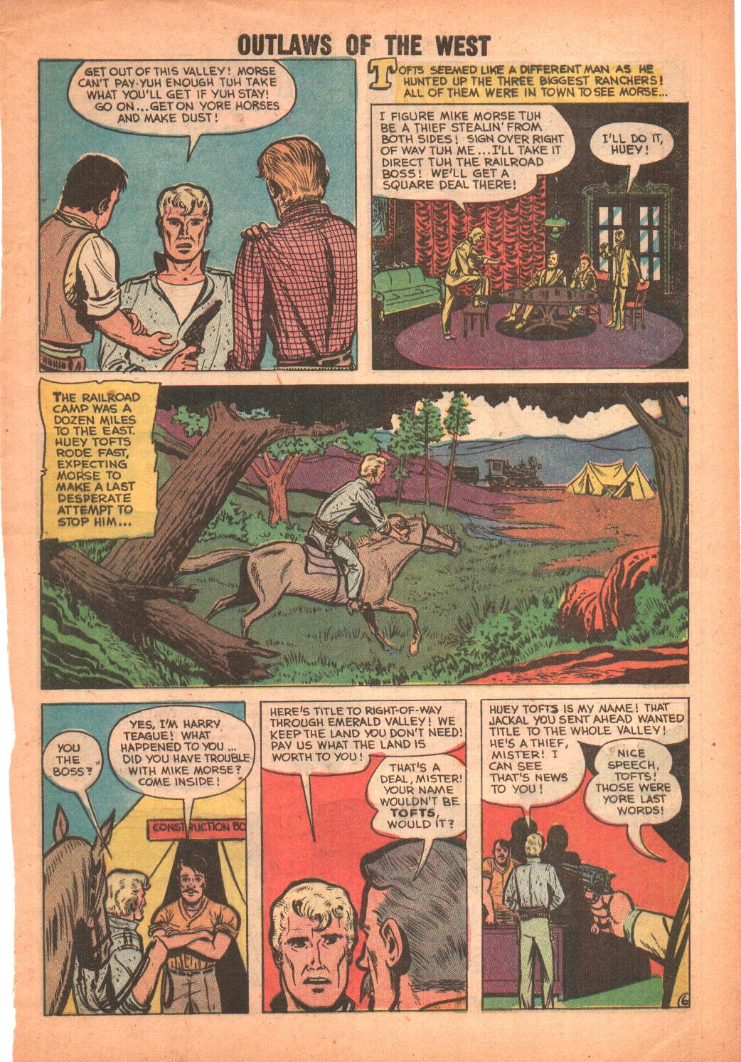 Read online Outlaws of the West comic -  Issue #21 - 10