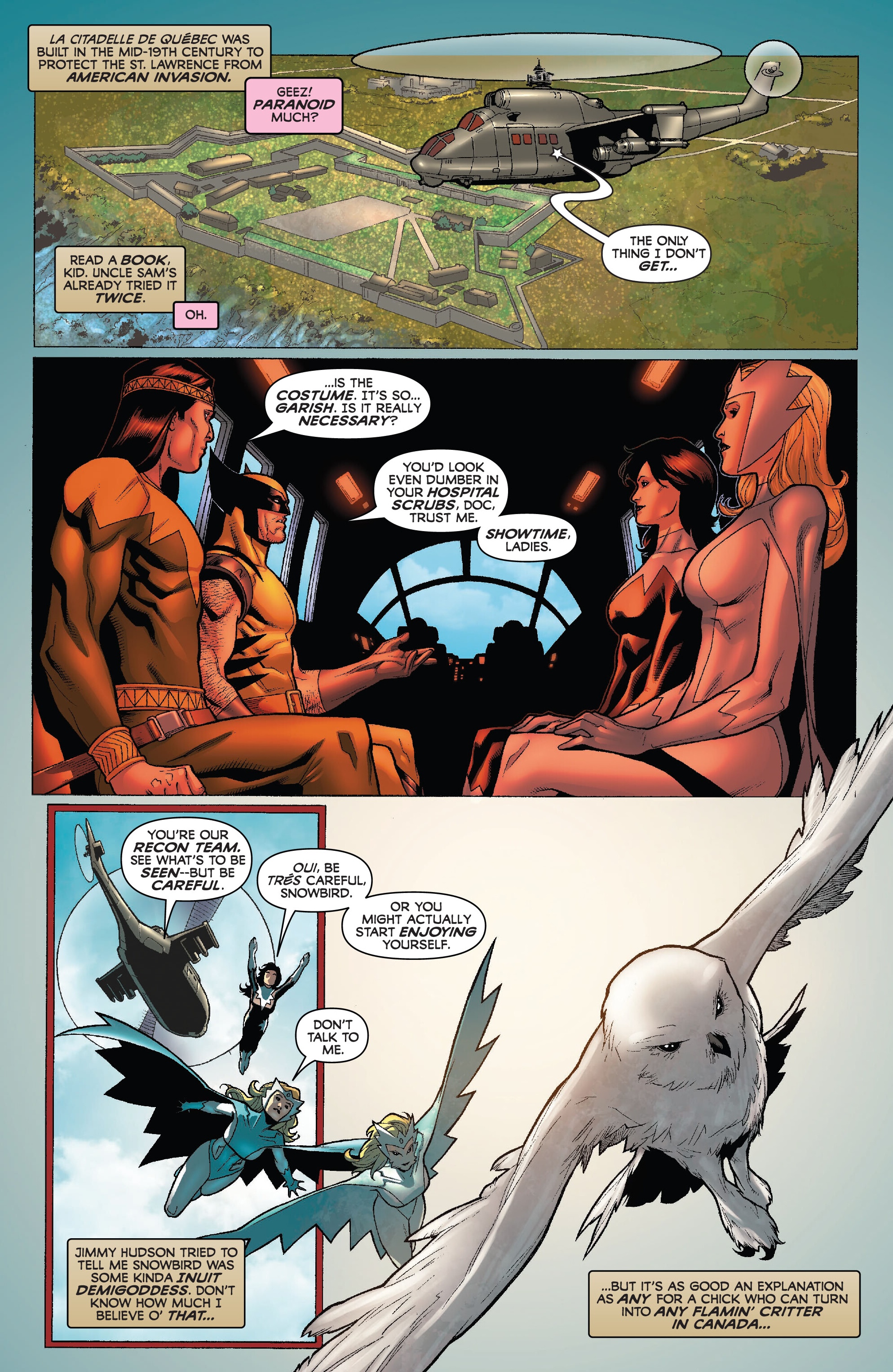 Read online X-Men: X-Verse comic -  Issue # Wolverine - 32