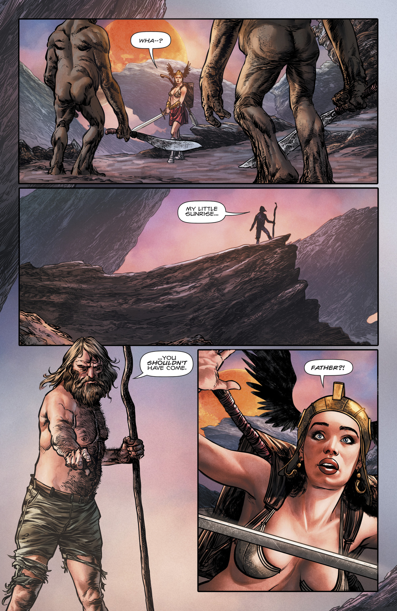 Read online Frank Frazetta's Dawn Attack comic -  Issue #2 - 24