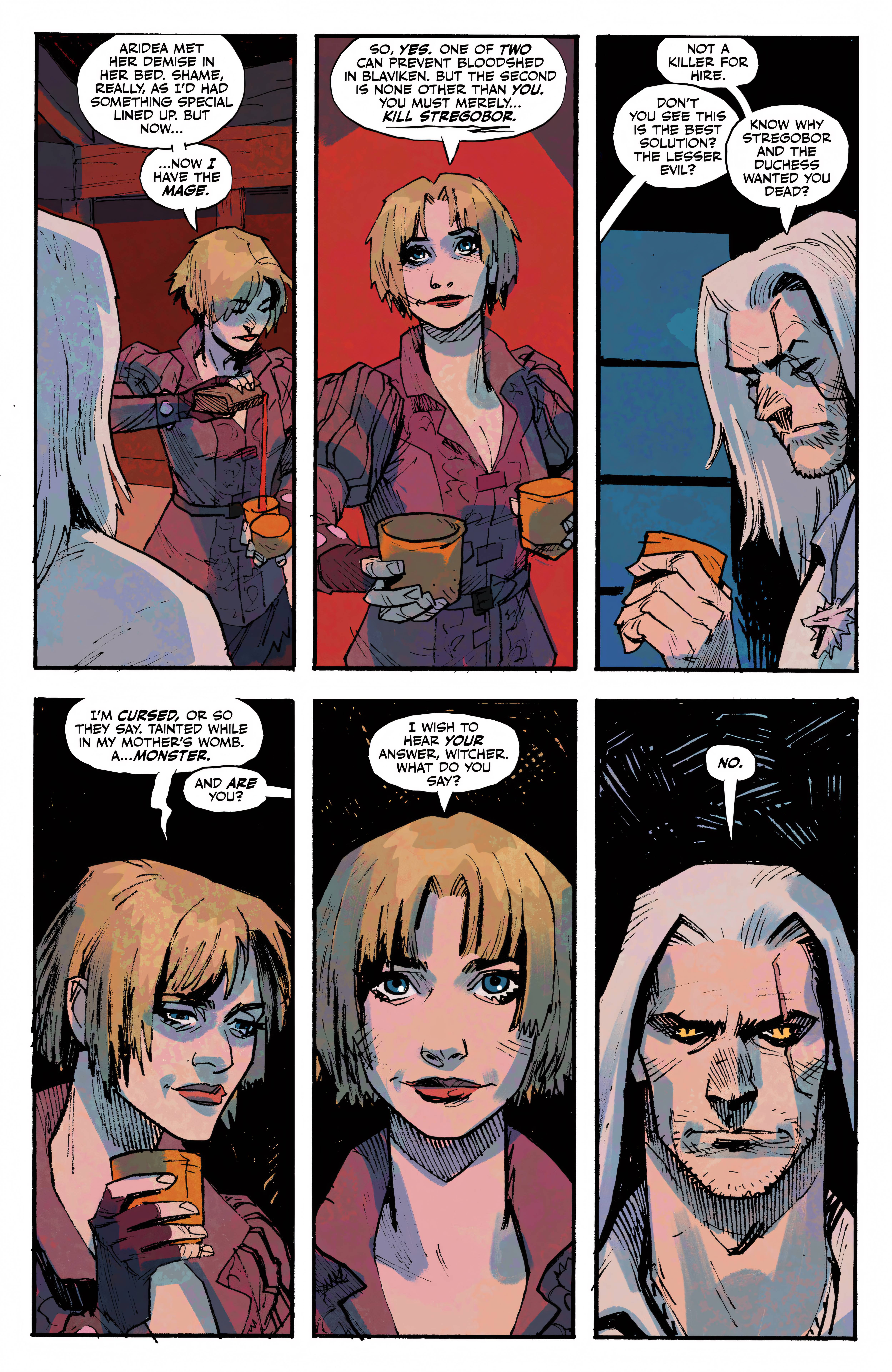 Read online The Witcher: The Lesser Evil comic -  Issue # Full - 33