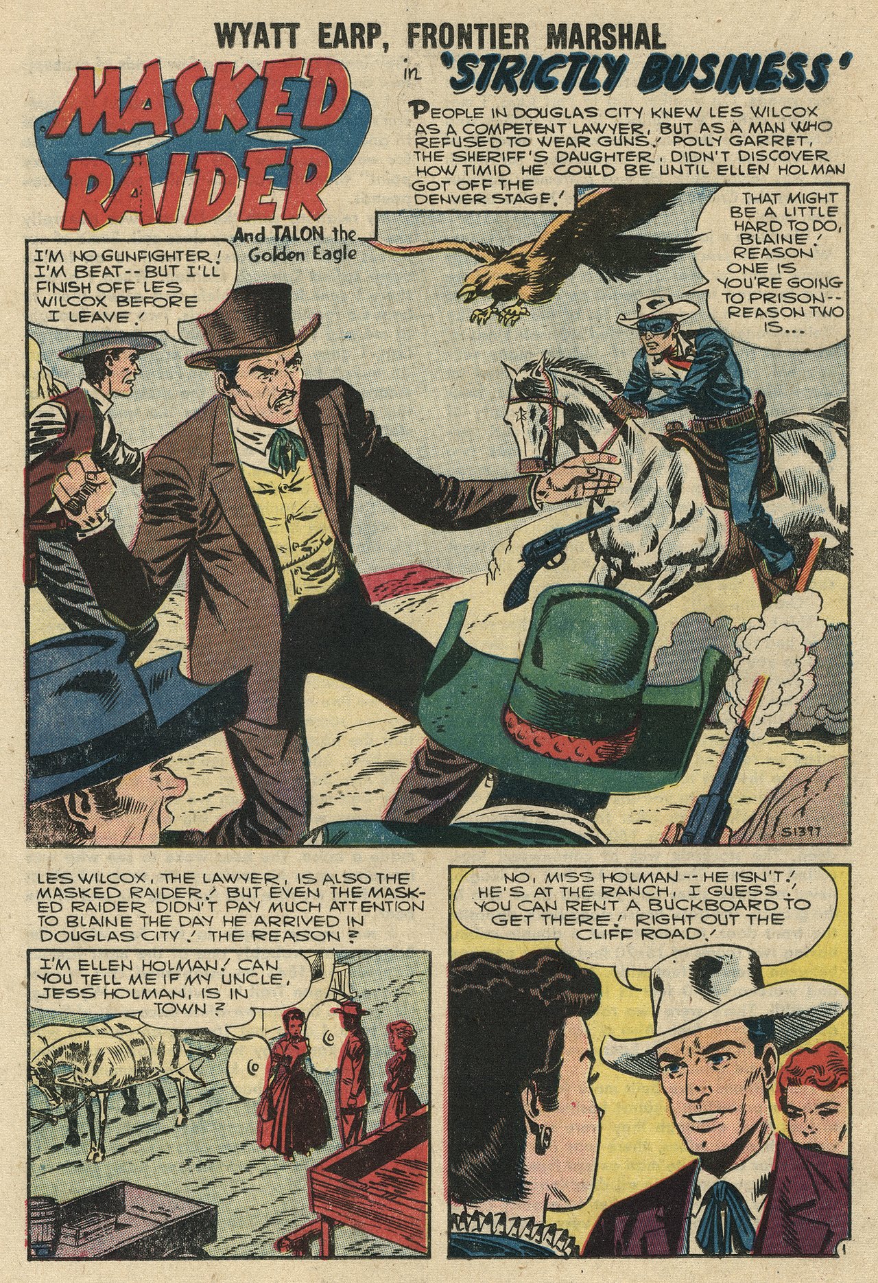 Read online Wyatt Earp Frontier Marshal comic -  Issue #15 - 18
