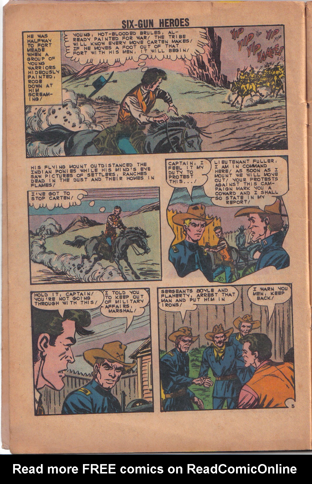 Read online Six-Gun Heroes comic -  Issue #75 - 8