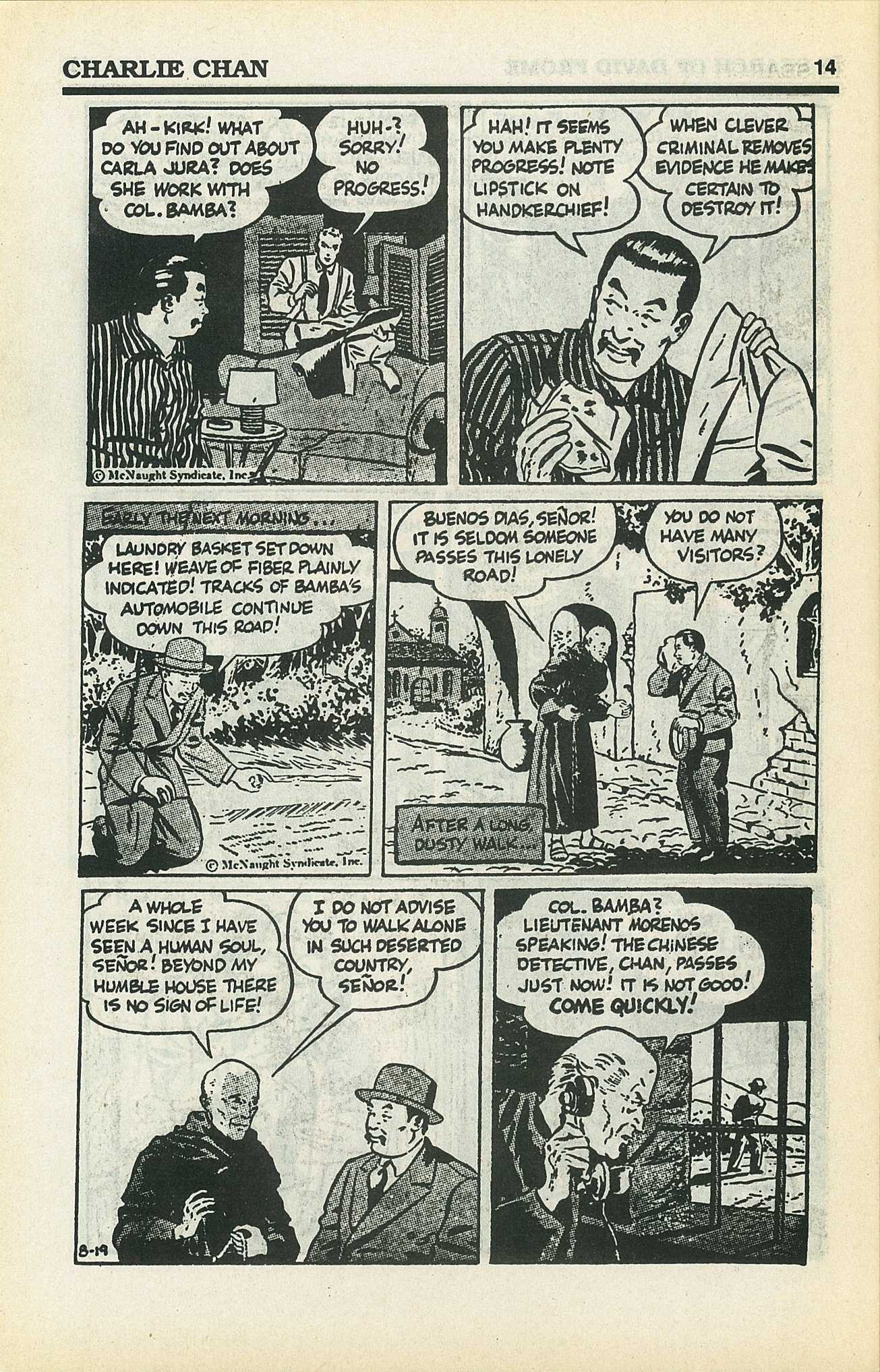 Read online Charlie Chan comic -  Issue #5 - 16