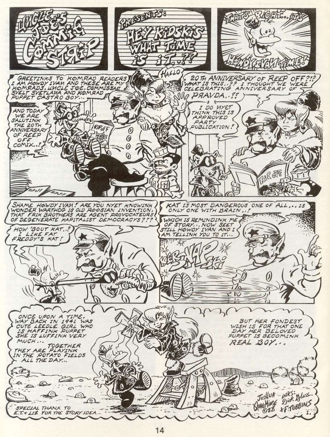 Read online Rip Off Comix comic -  Issue #21 - 16