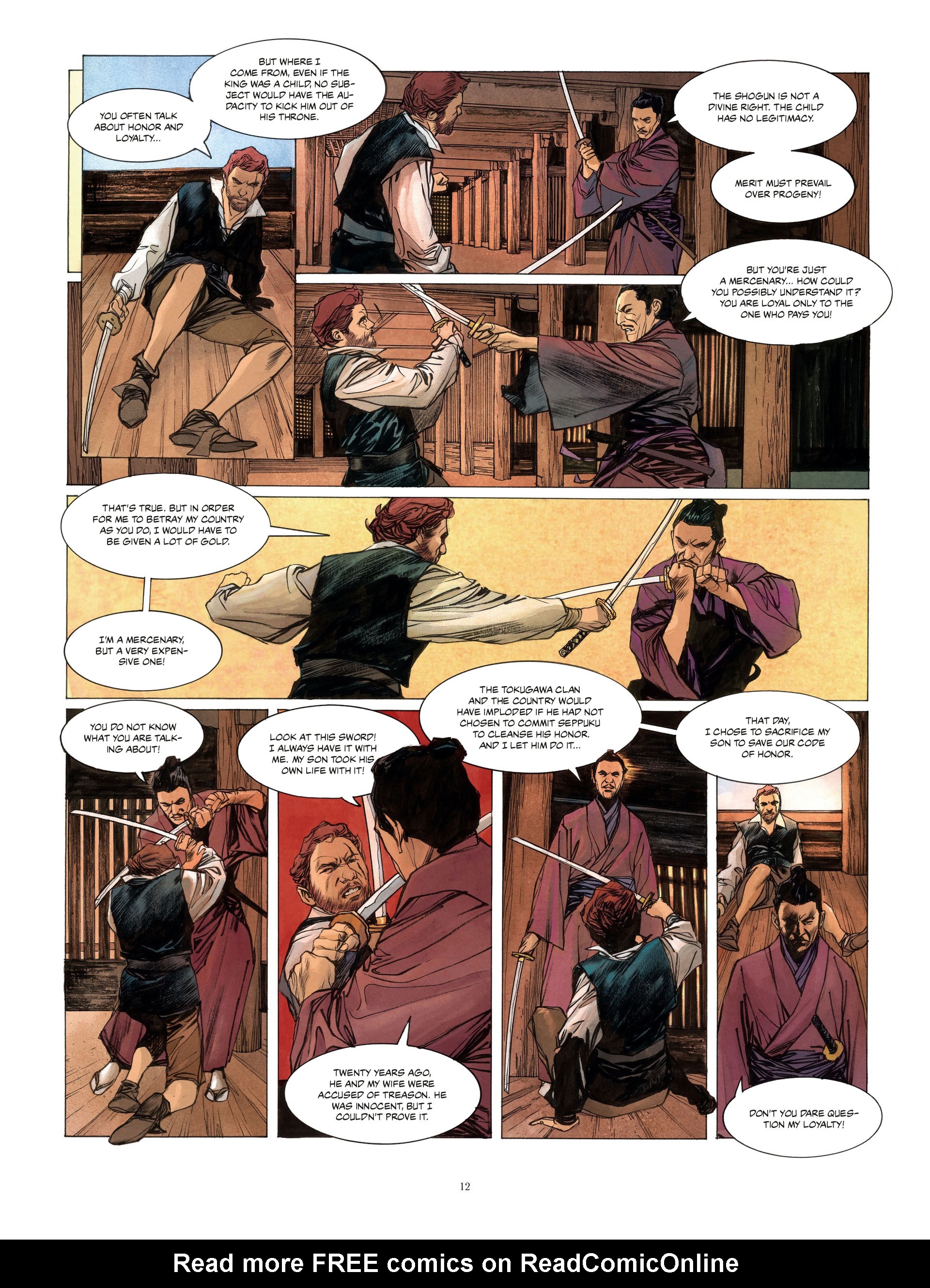 Read online William Adams, Samuraj comic -  Issue #2 - 12