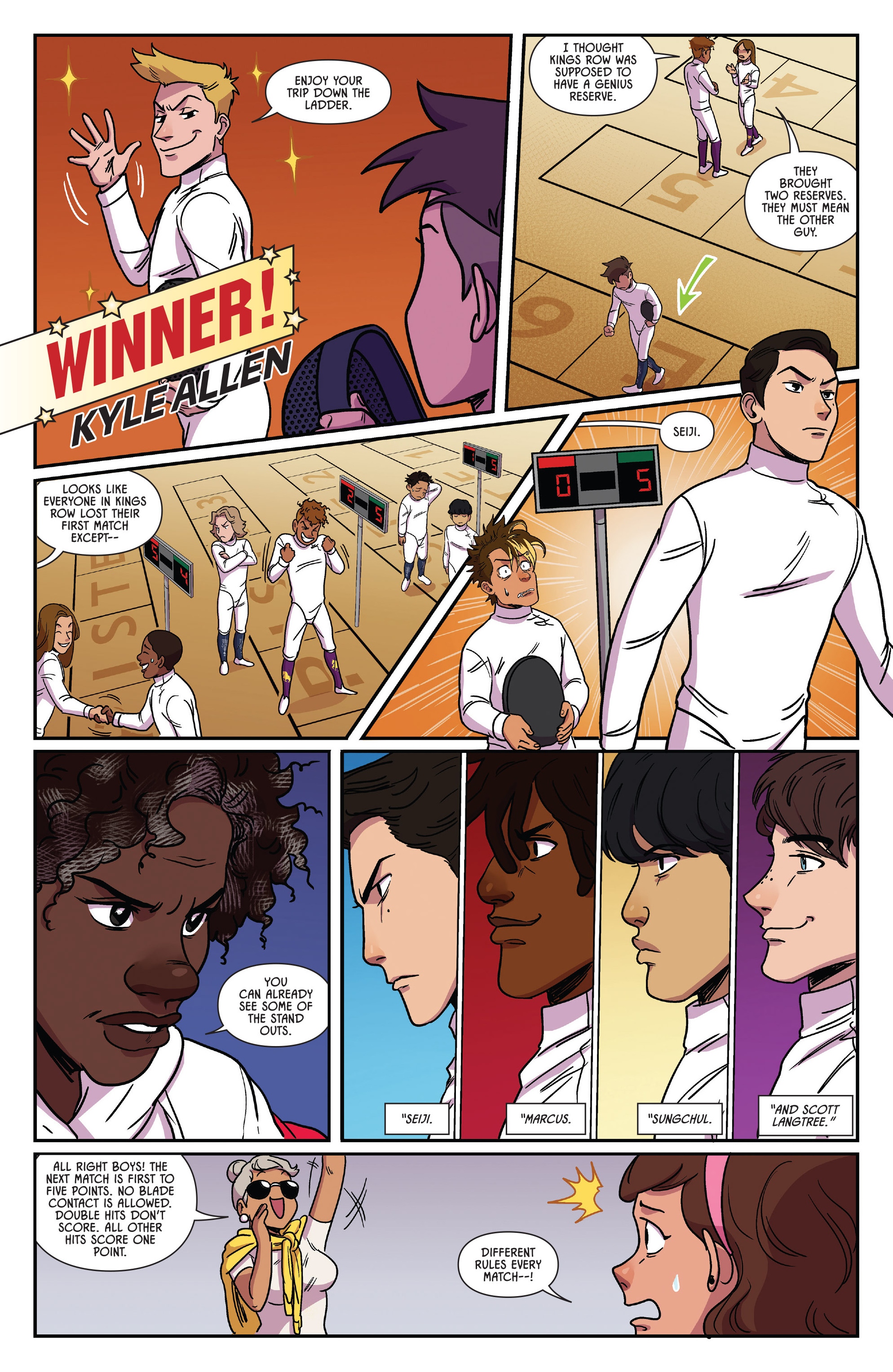 Read online Fence comic -  Issue # _TPB 5 - 57