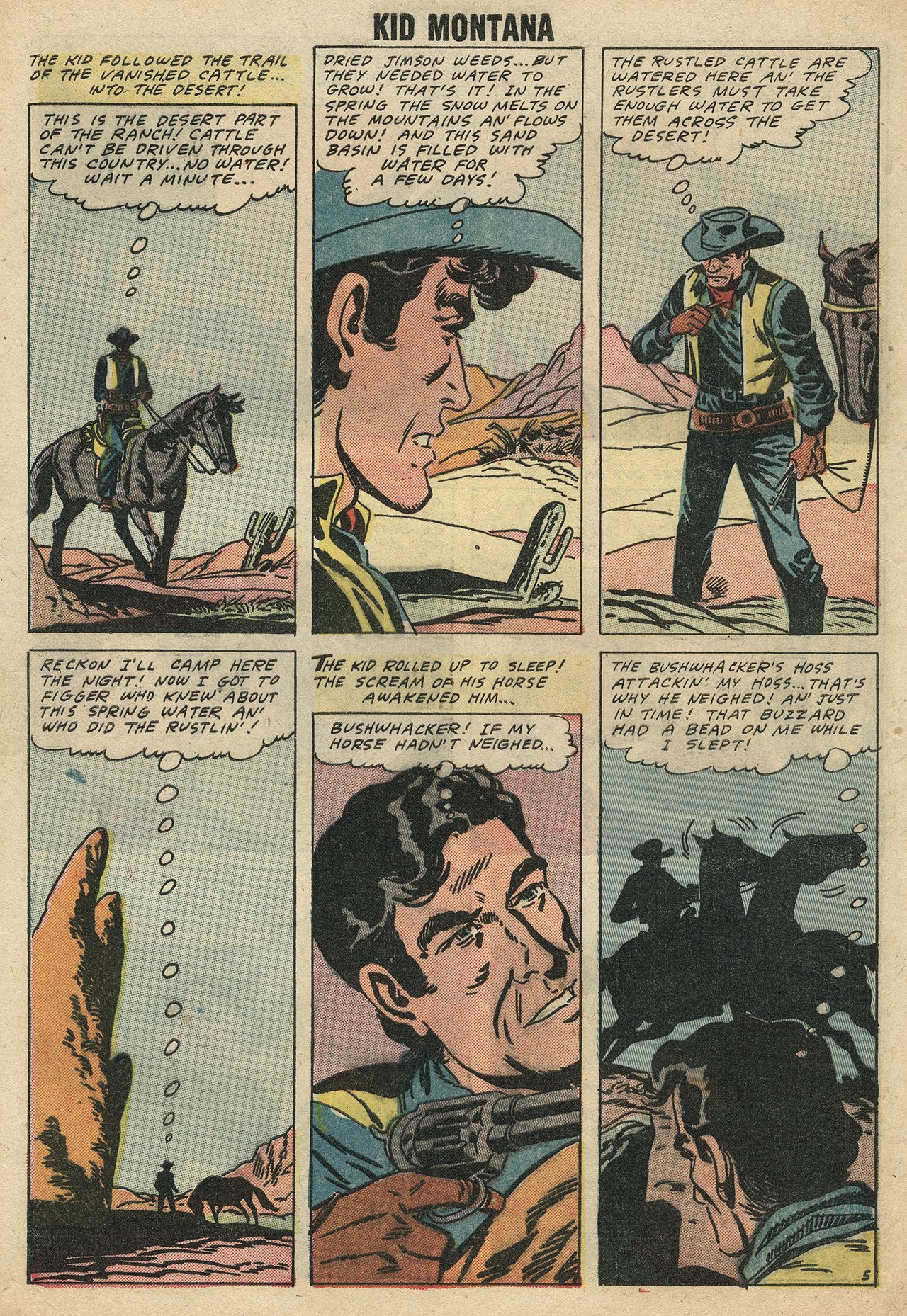 Read online Kid Montana comic -  Issue #13 - 8