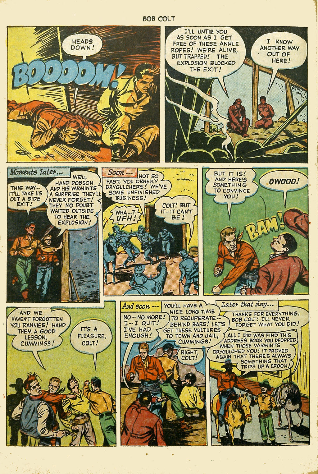 Read online Bob Colt Western comic -  Issue #2 - 22