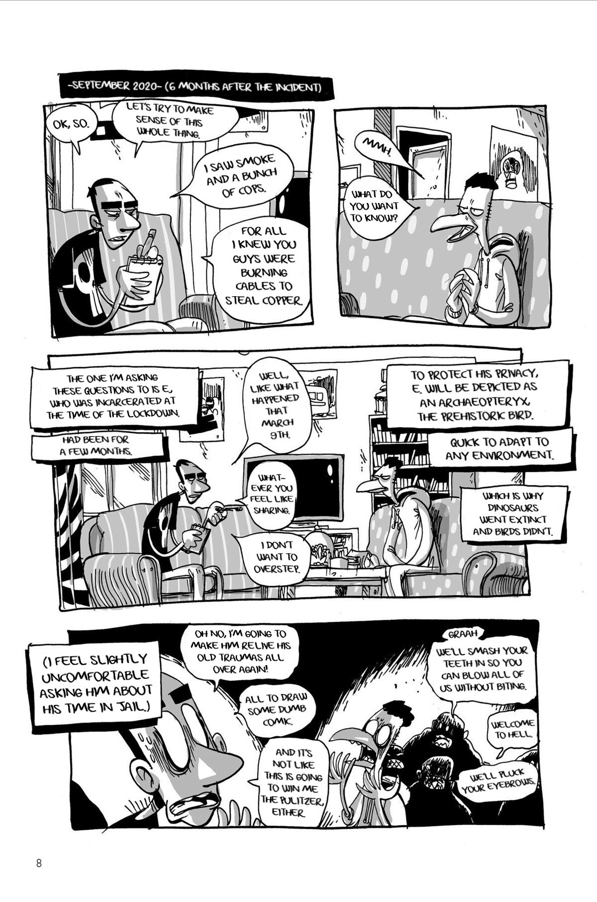 Read online All Quiet on Rebibbia's Front comic -  Issue # TPB (Part 1) - 9