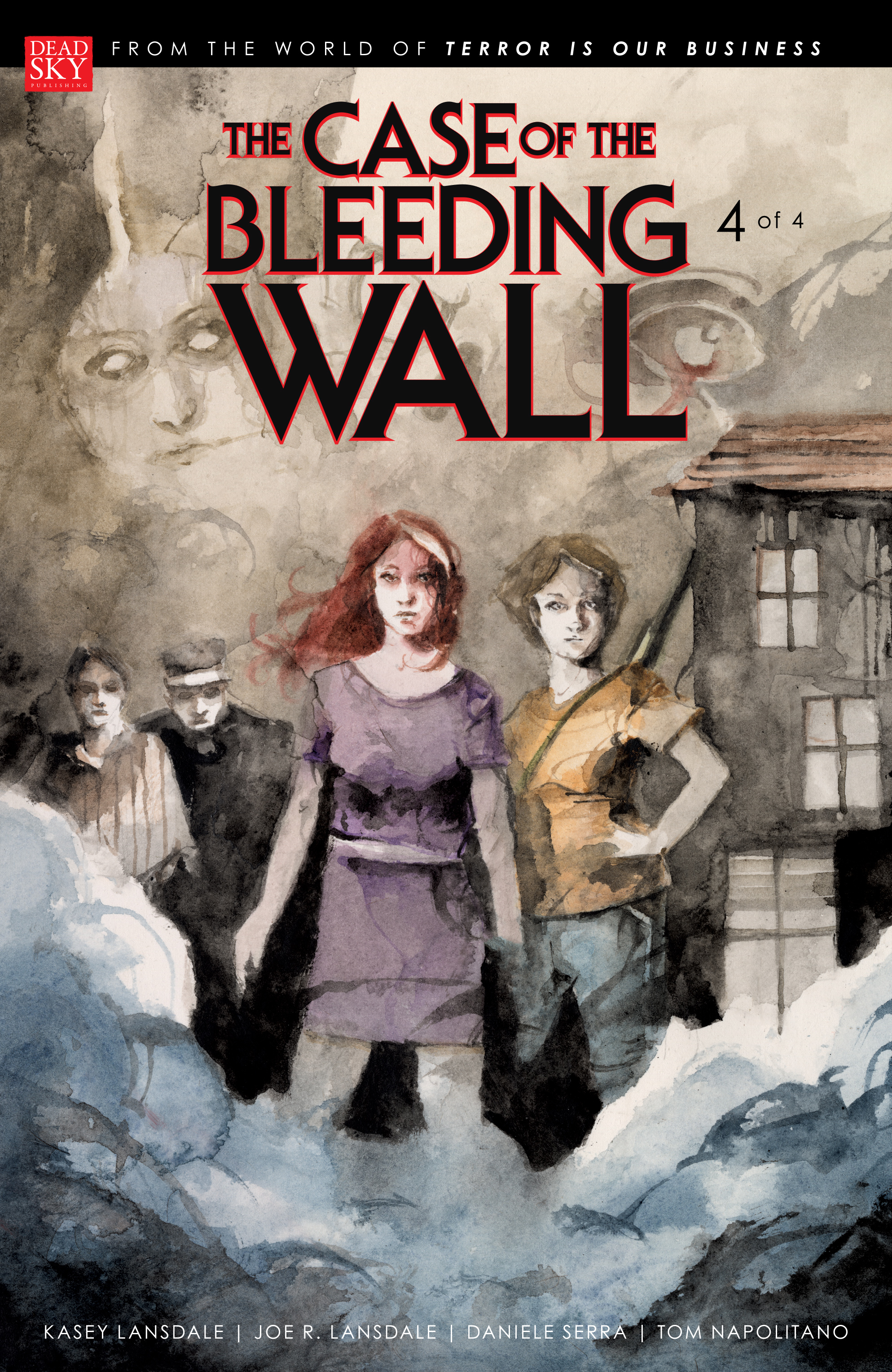 Read online The Case of the Bleeding Wall comic -  Issue #4 - 1