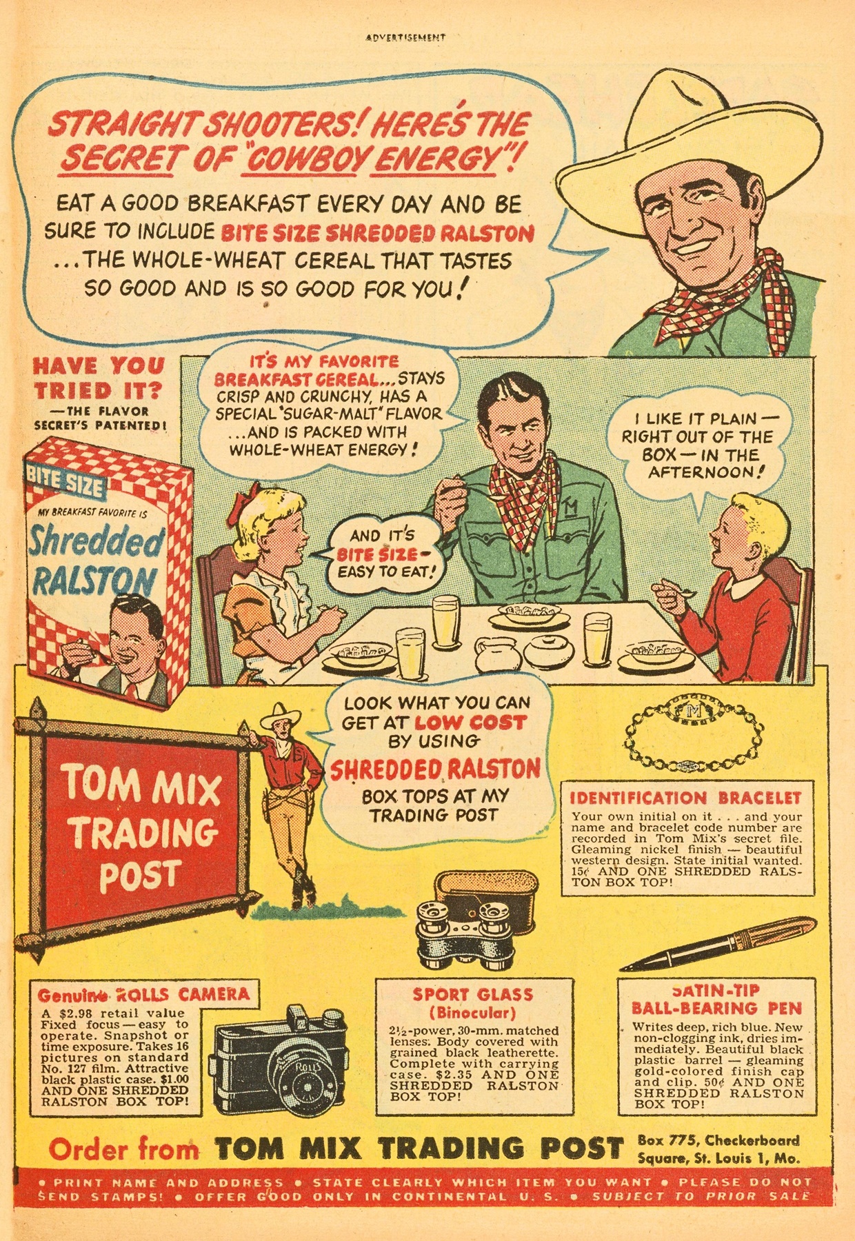 Read online Tom Mix Western (1948) comic -  Issue #21 - 39