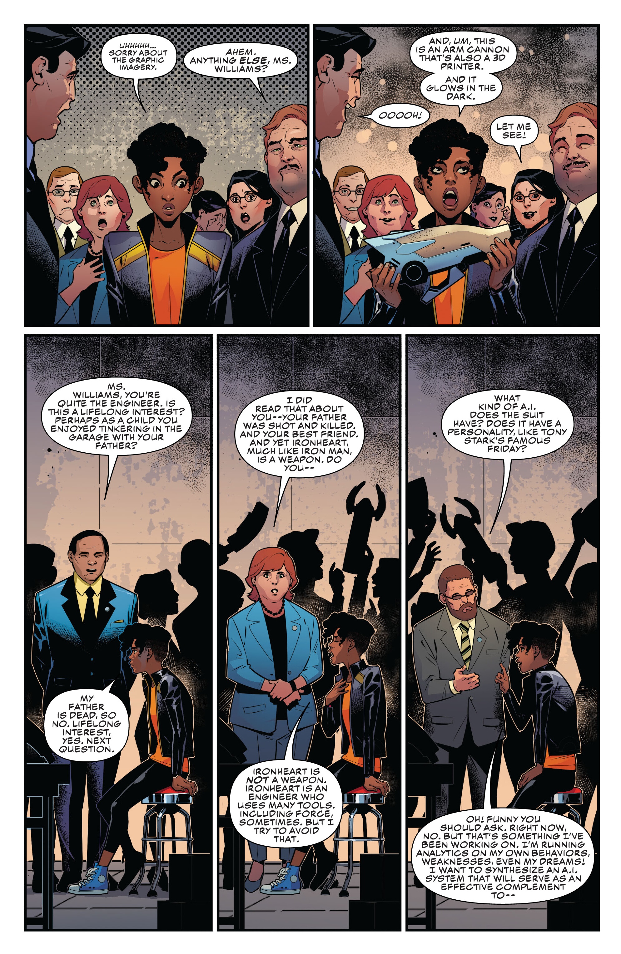 Read online Marvel-Verse: Ironheart comic -  Issue # TPB - 36