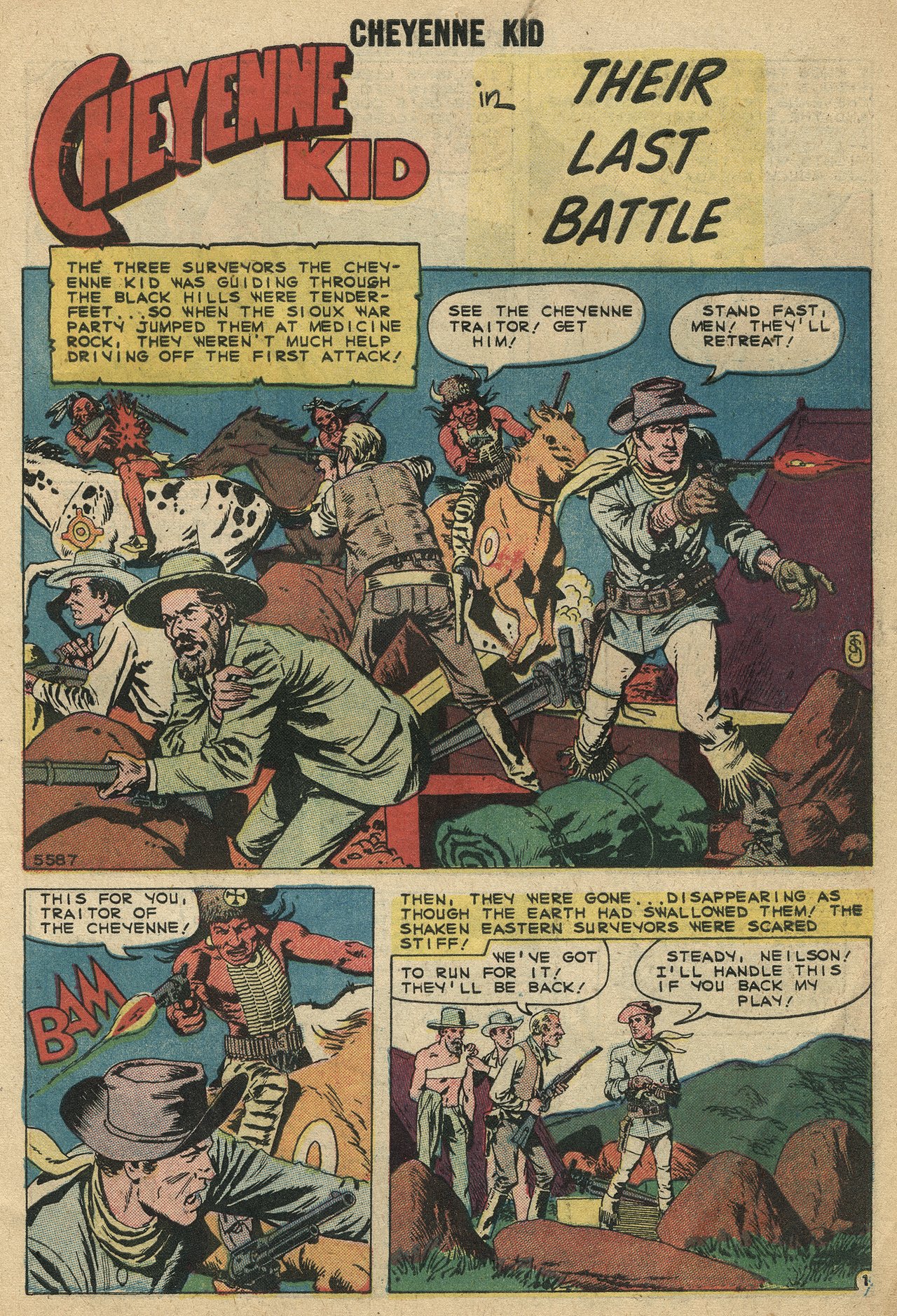 Read online Cheyenne Kid comic -  Issue #19 - 3