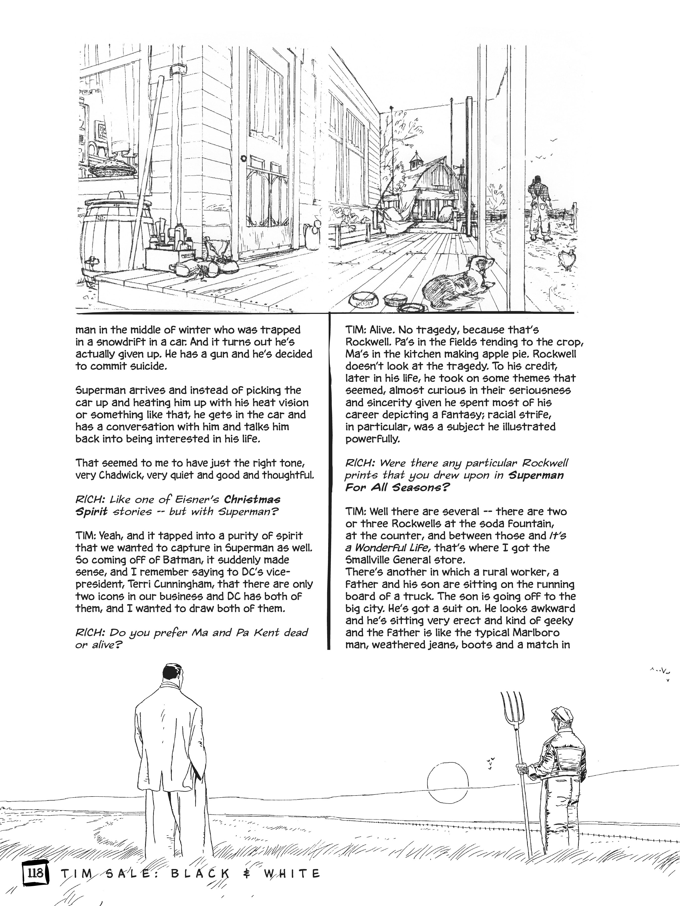 Read online Drawing Heroes in the Backyard: Tim Sale Black and White, Revised and Expanded comic -  Issue # TPB (Part 2) - 7