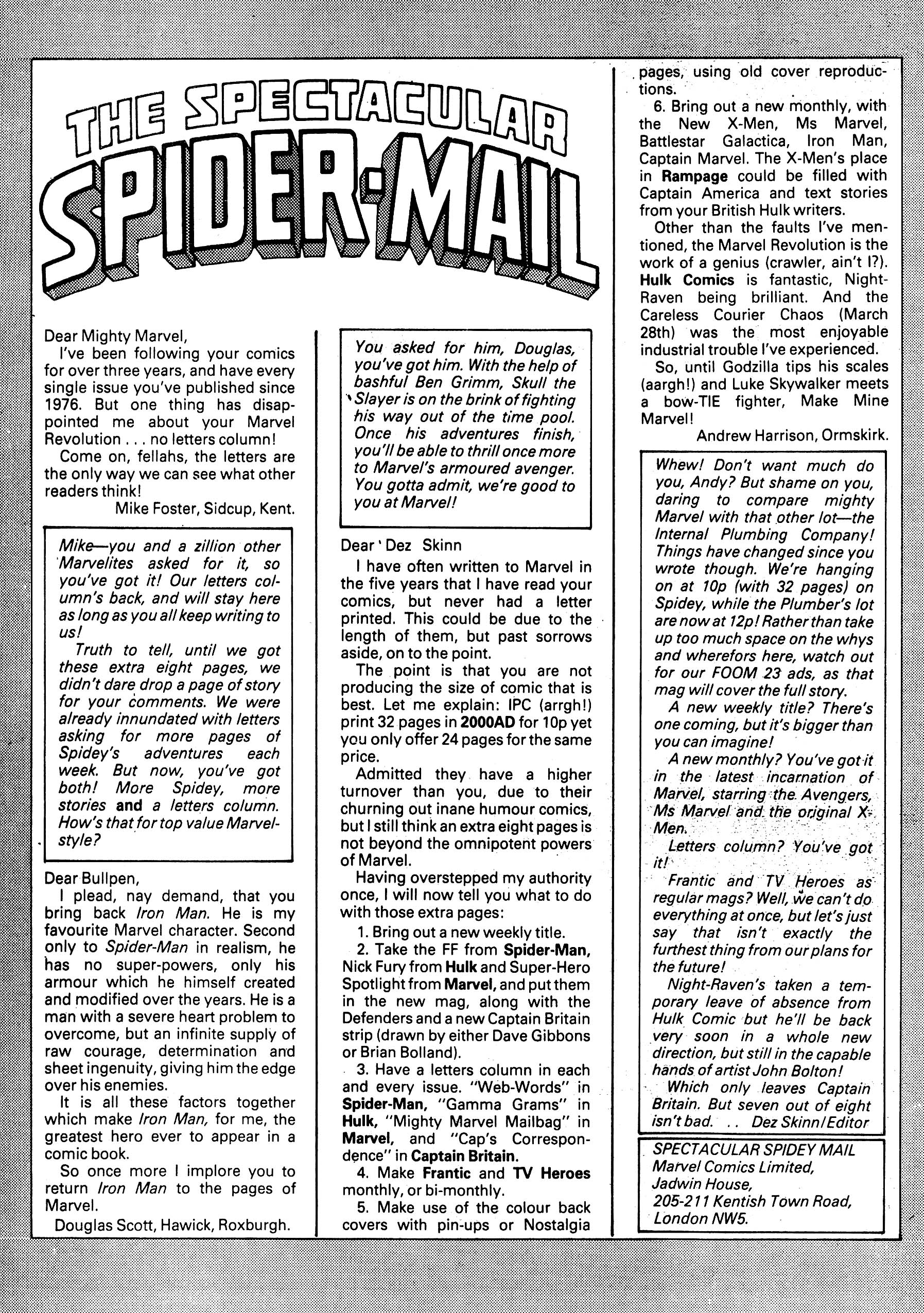 Read online Spectacular Spider-Man Weekly comic -  Issue #336 - 20