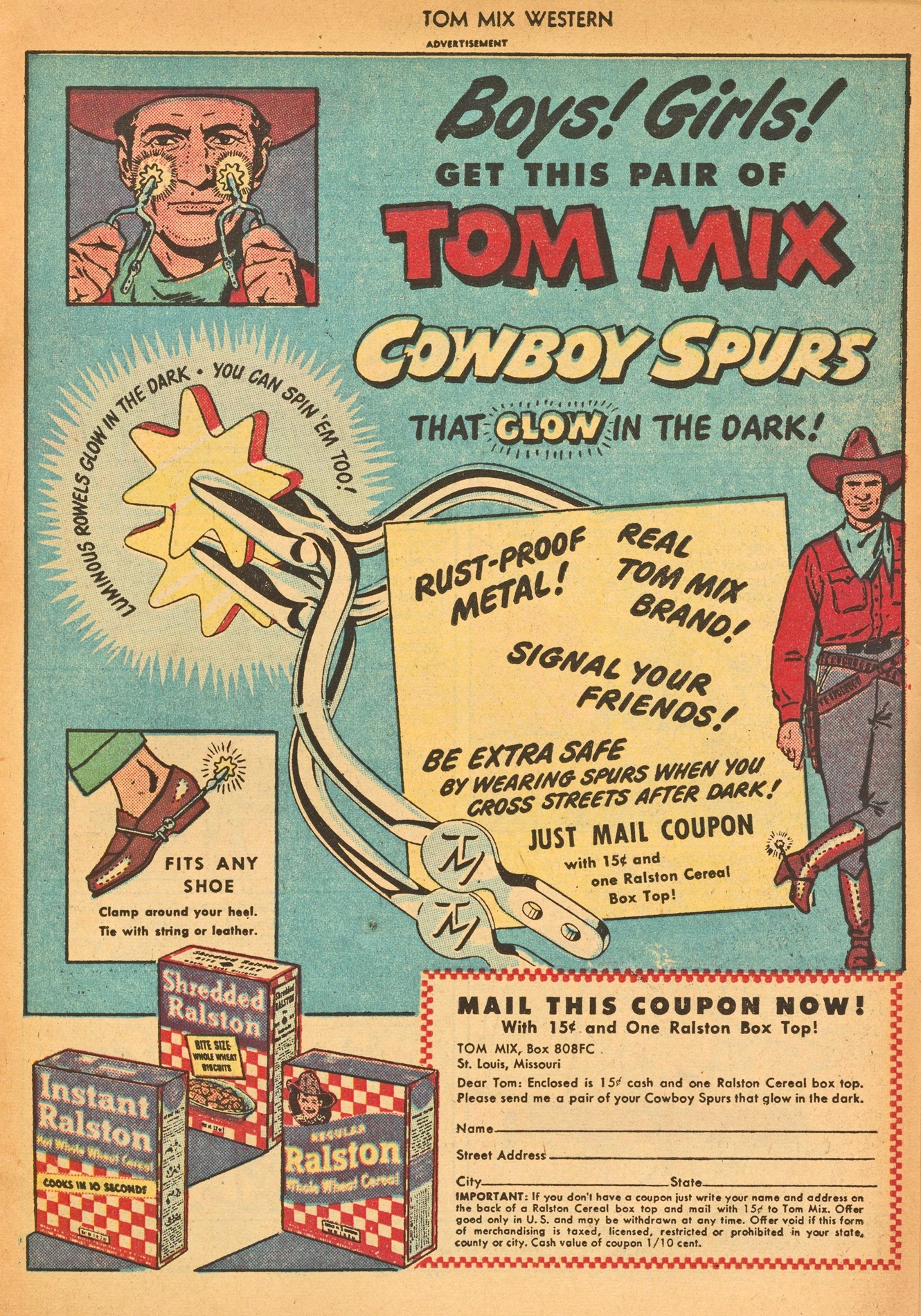 Read online Tom Mix Western (1948) comic -  Issue #8 - 39