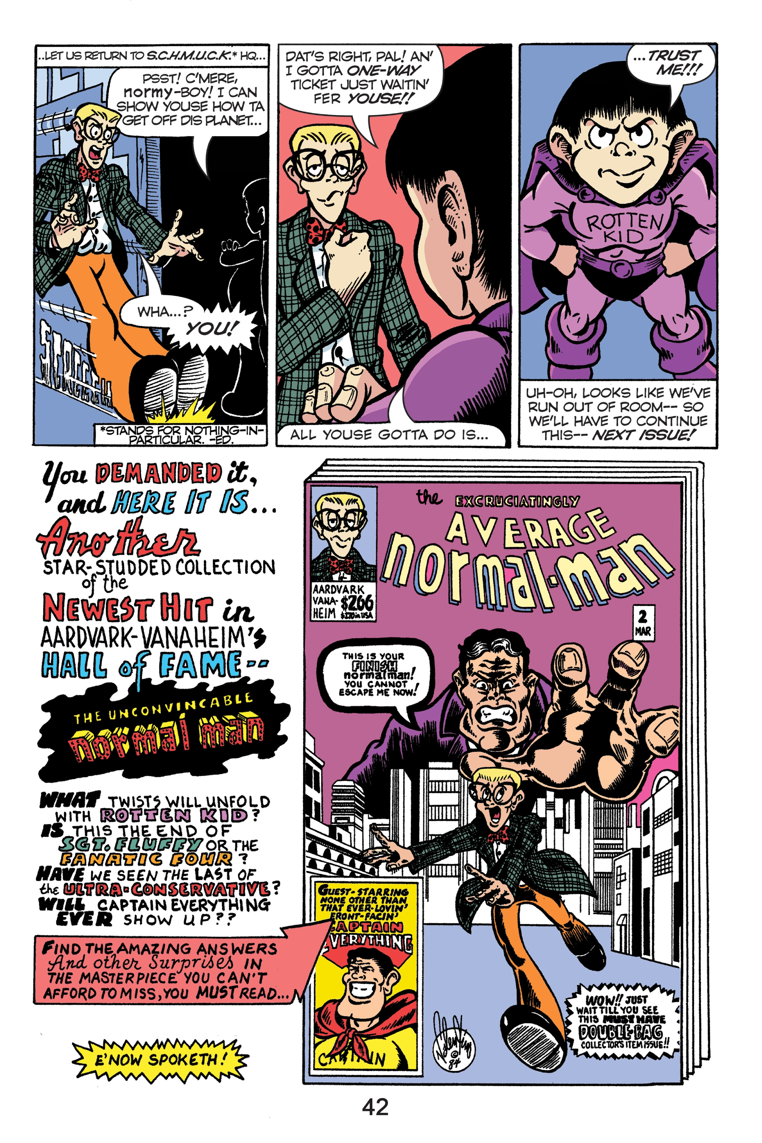 Read online Normalman 40th Anniversary Omnibus comic -  Issue # TPB (Part 1) - 45